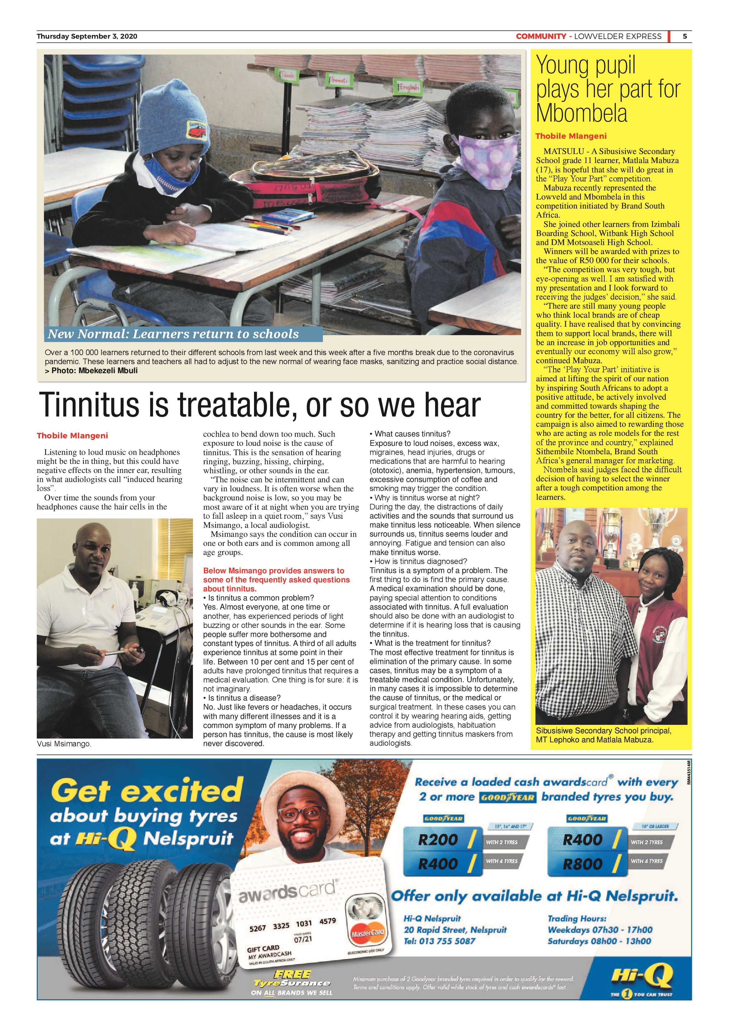 Lowvelder Express 3 September 2020 page 5