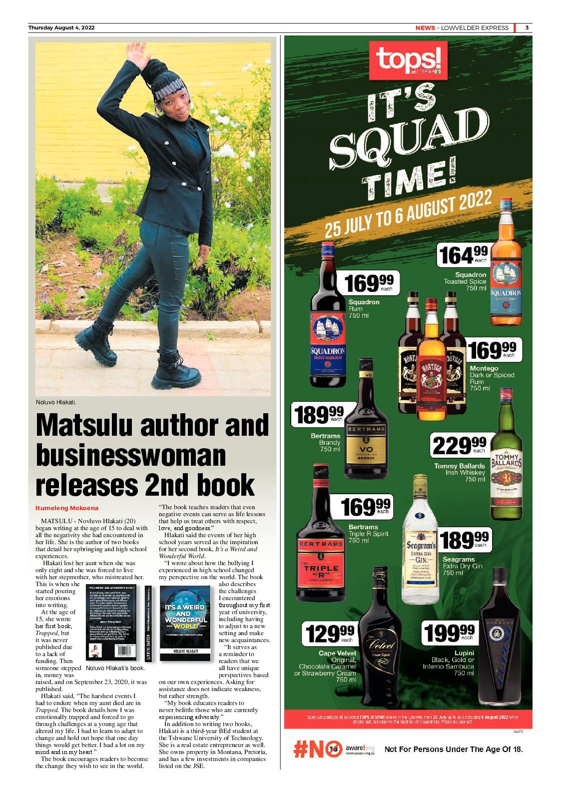 Lowvelder Express 4 August 2022 page 3