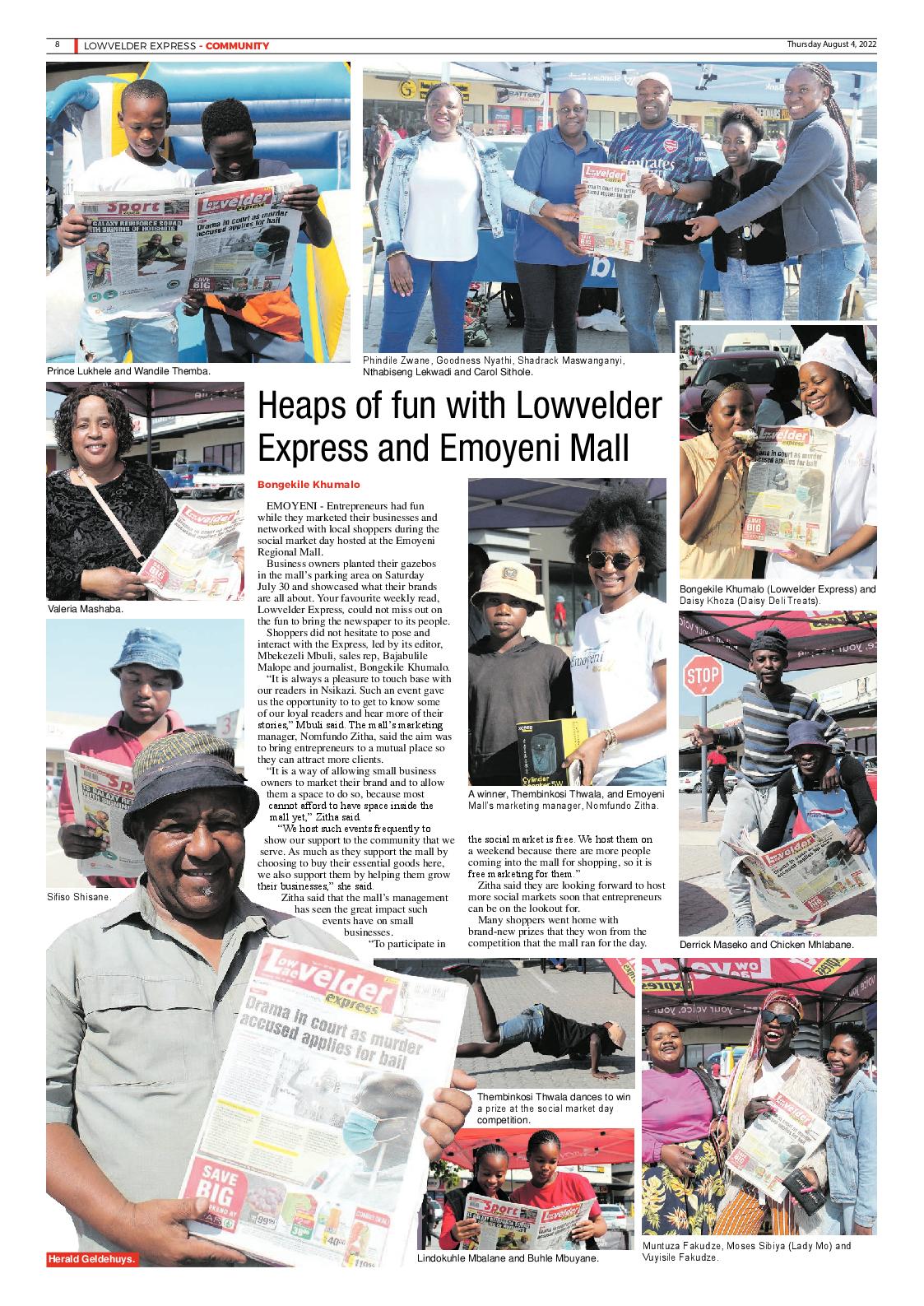 Lowvelder Express 4 August 2022 page 8