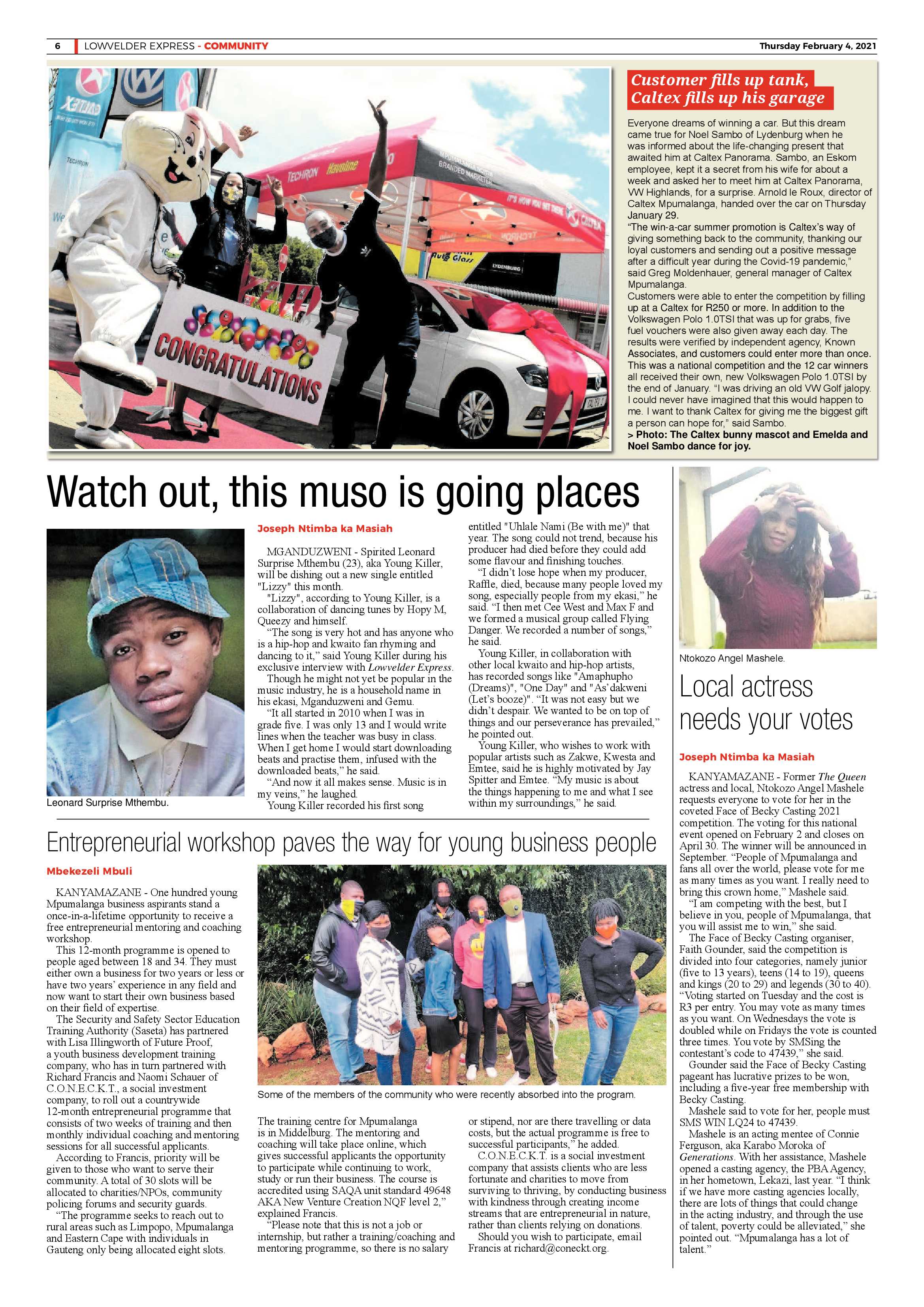 Lowvelder Express 4 February 2021 page 6