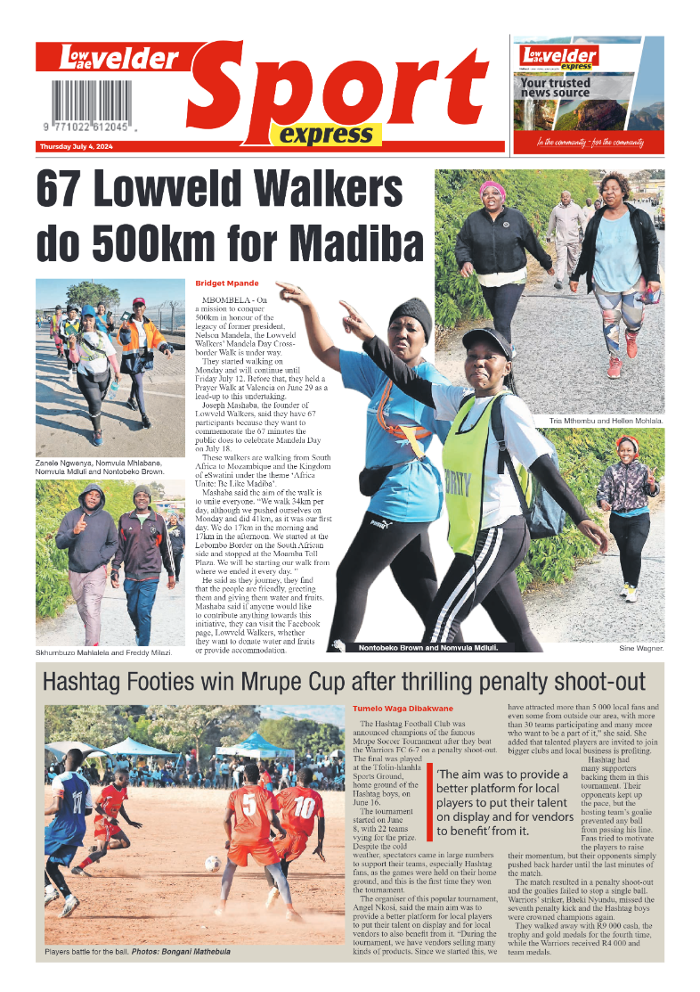 Lowvelder Express 4 July 2024 page 12