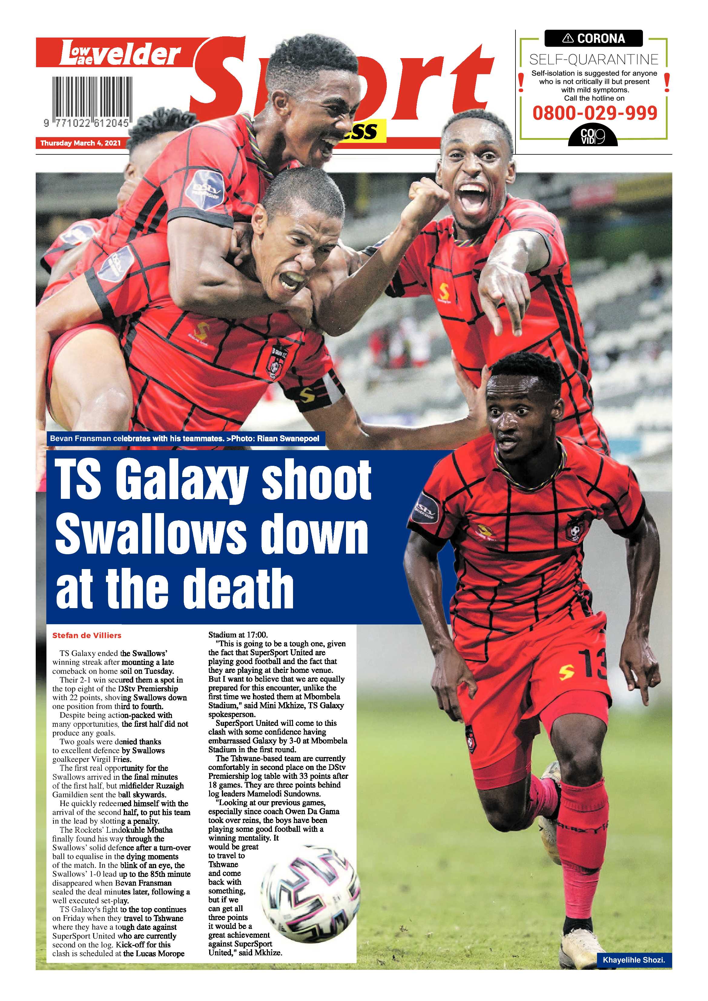 Lowvelder Express 4 March 2021 page 12
