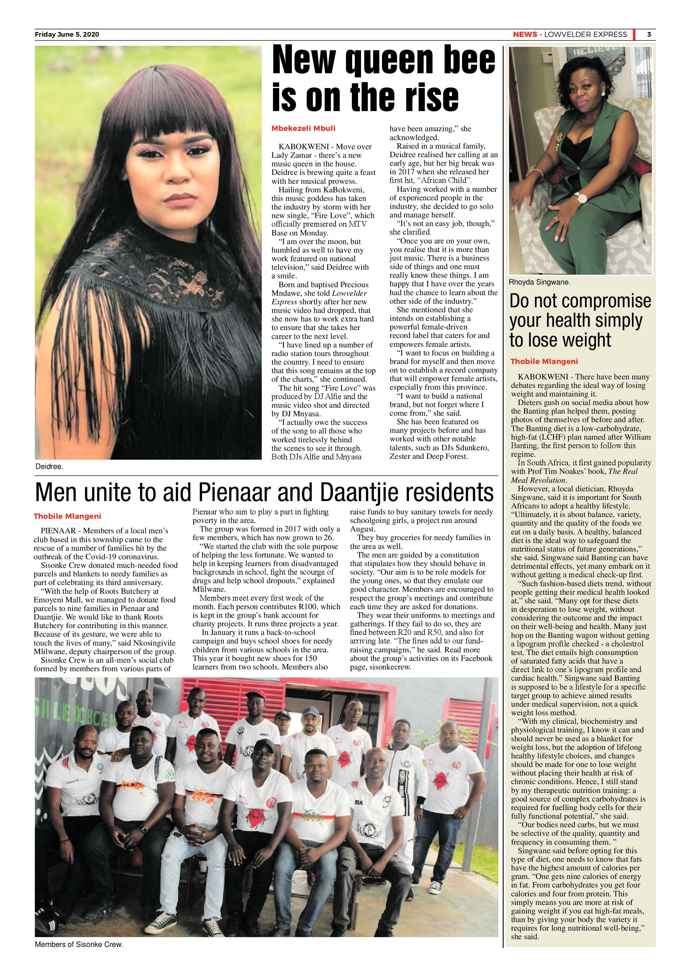 Lowvelder Express 5 June 2020 page 3