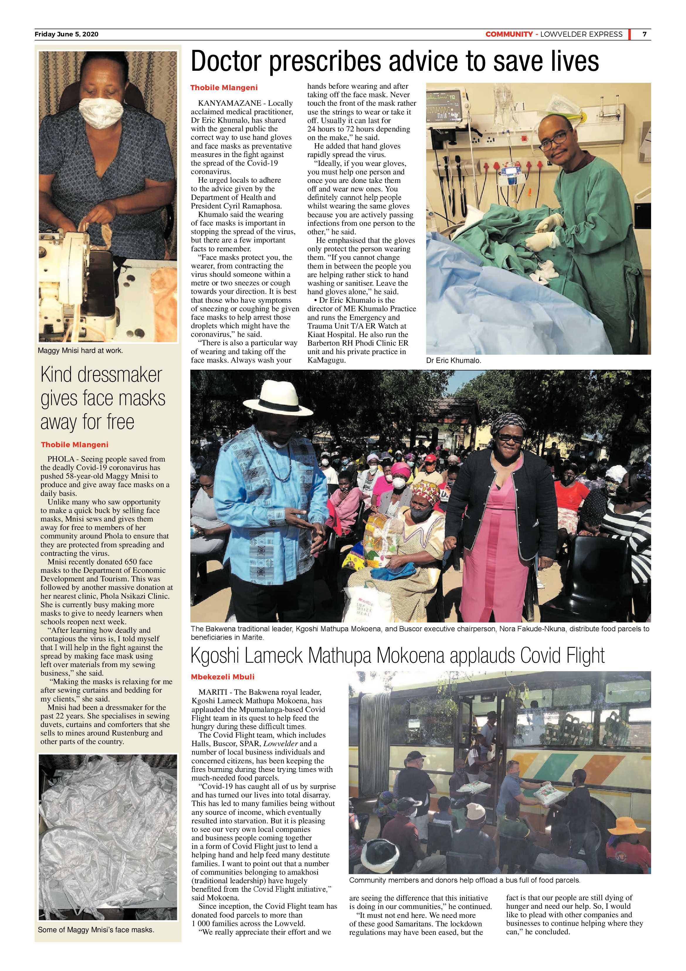 Lowvelder Express 5 June 2020 page 7