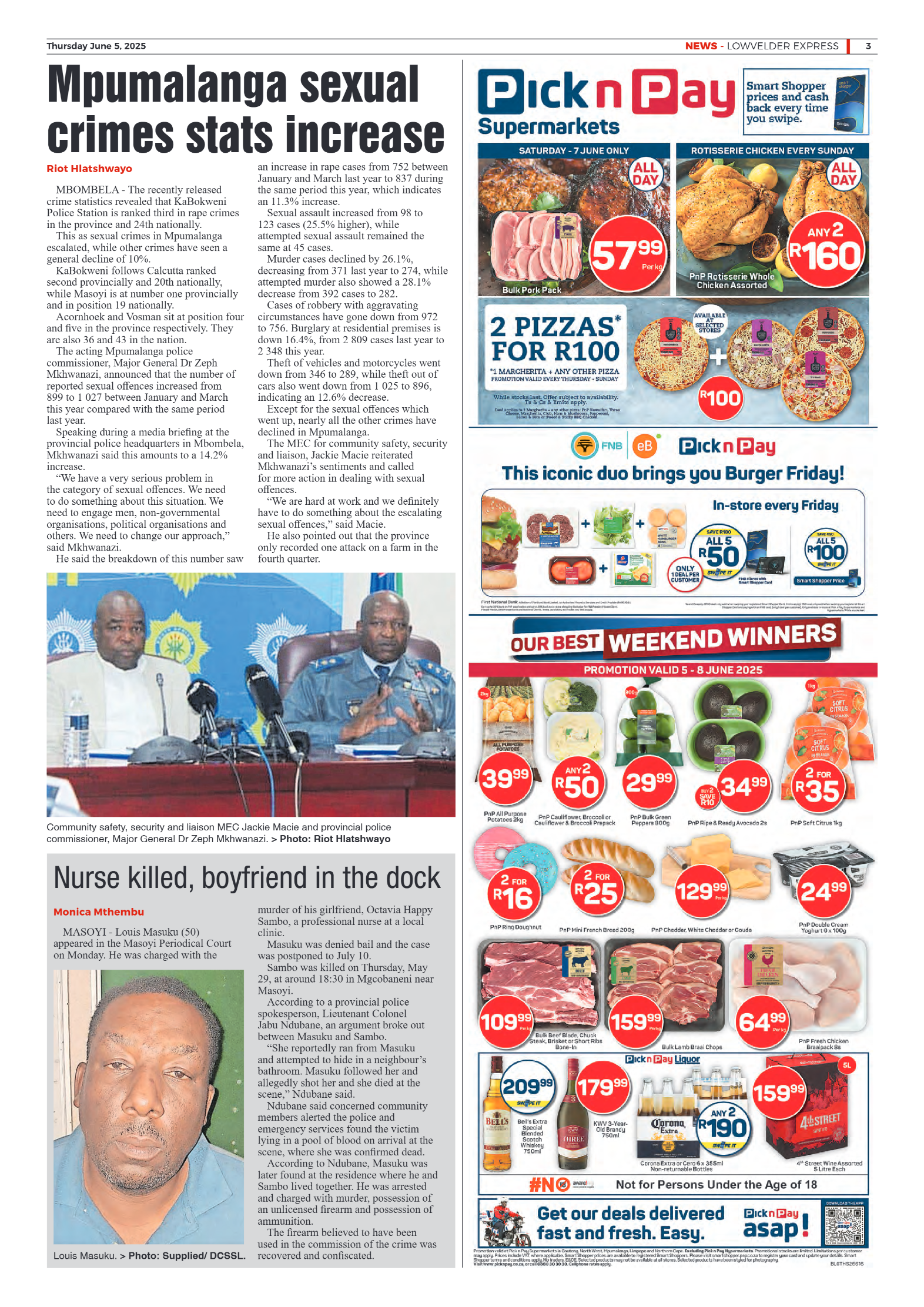 Lowvelder Express 5 June 2025 page 3