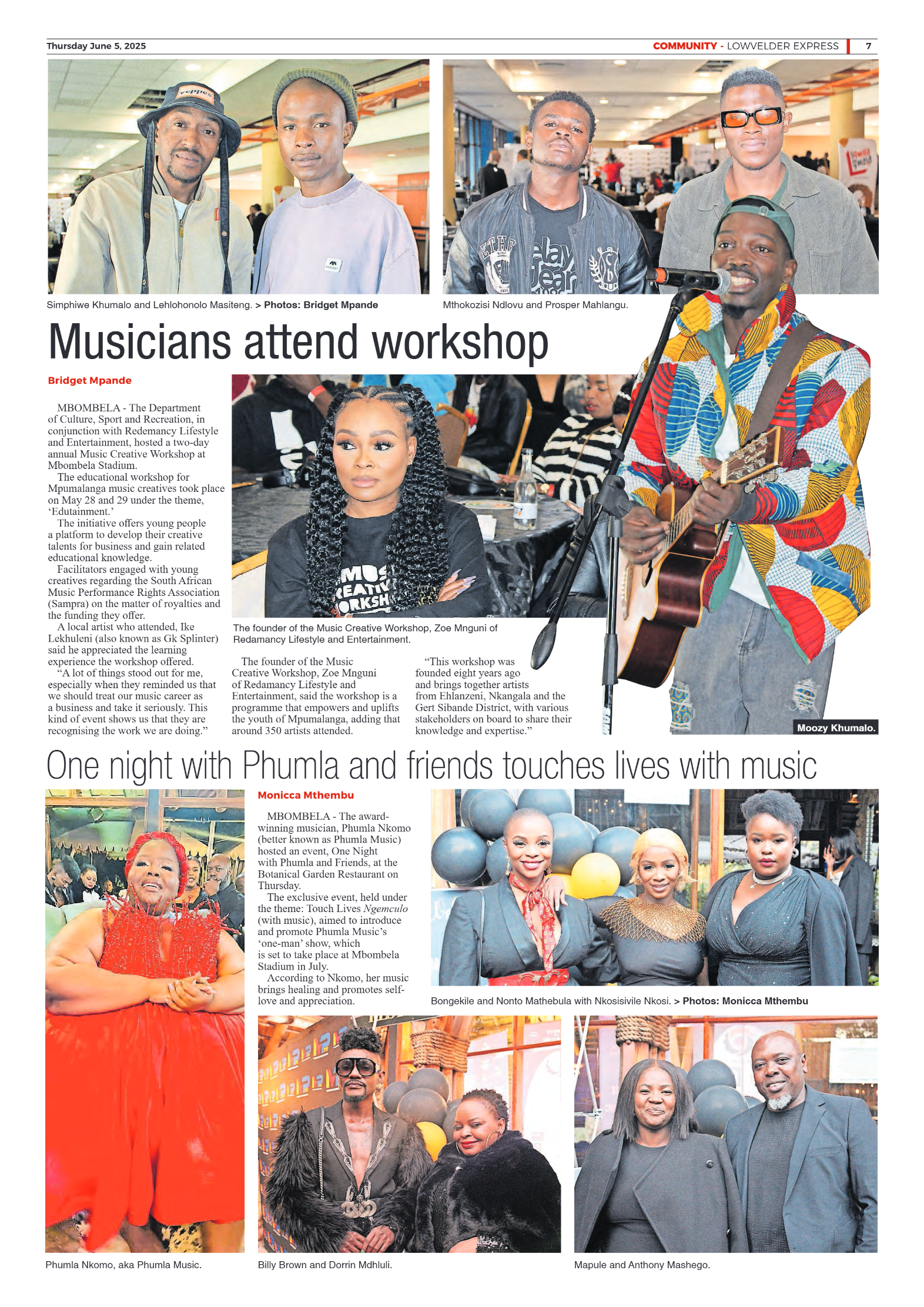 Lowvelder Express 5 June 2025 page 7