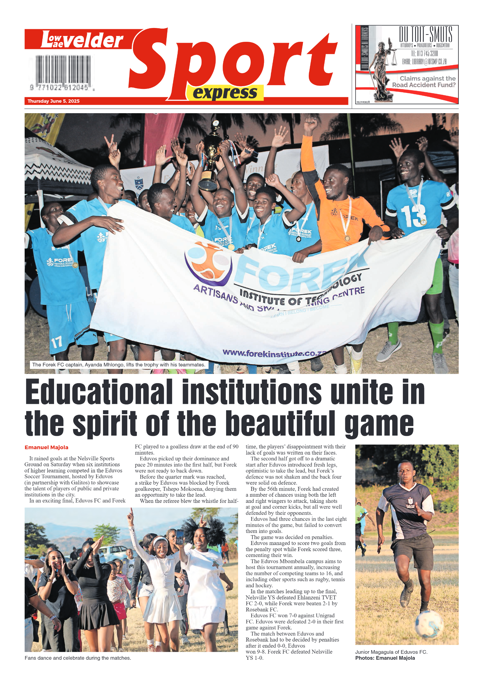 Lowvelder Express 5 June 2025 page 8