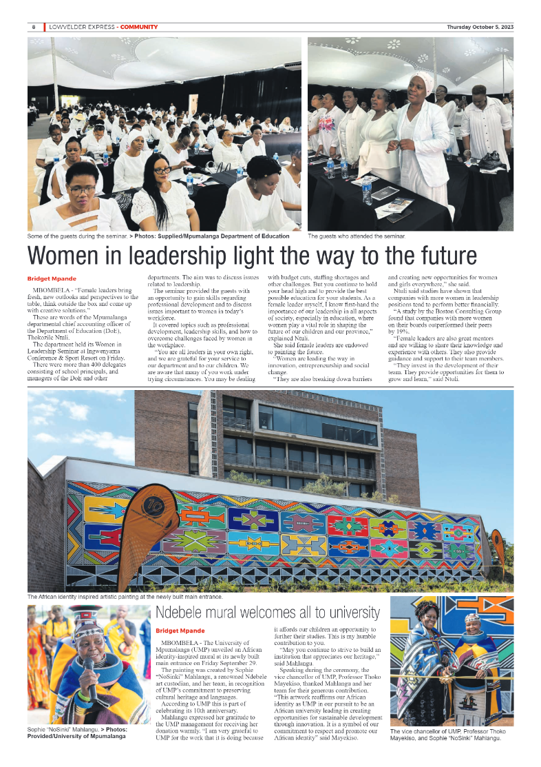 Lowvelder Express 5 October 2023 page 8