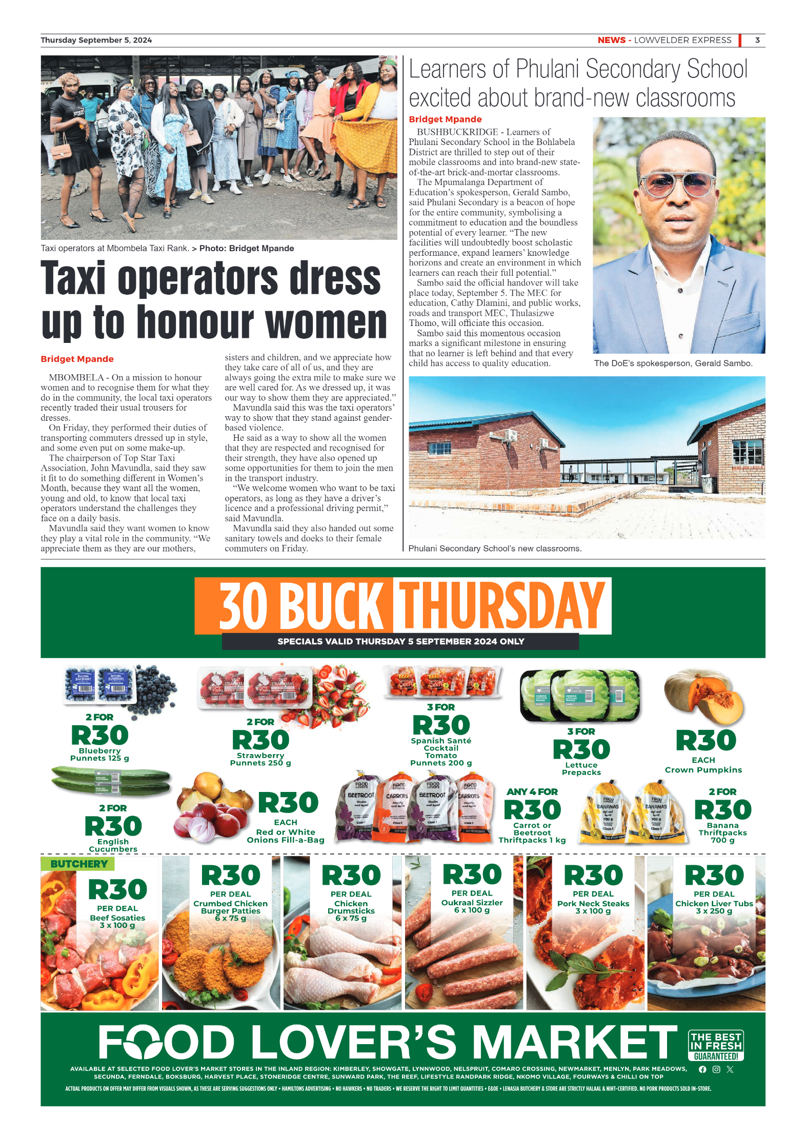 Lowvelder Express 5 September 2024 page 3