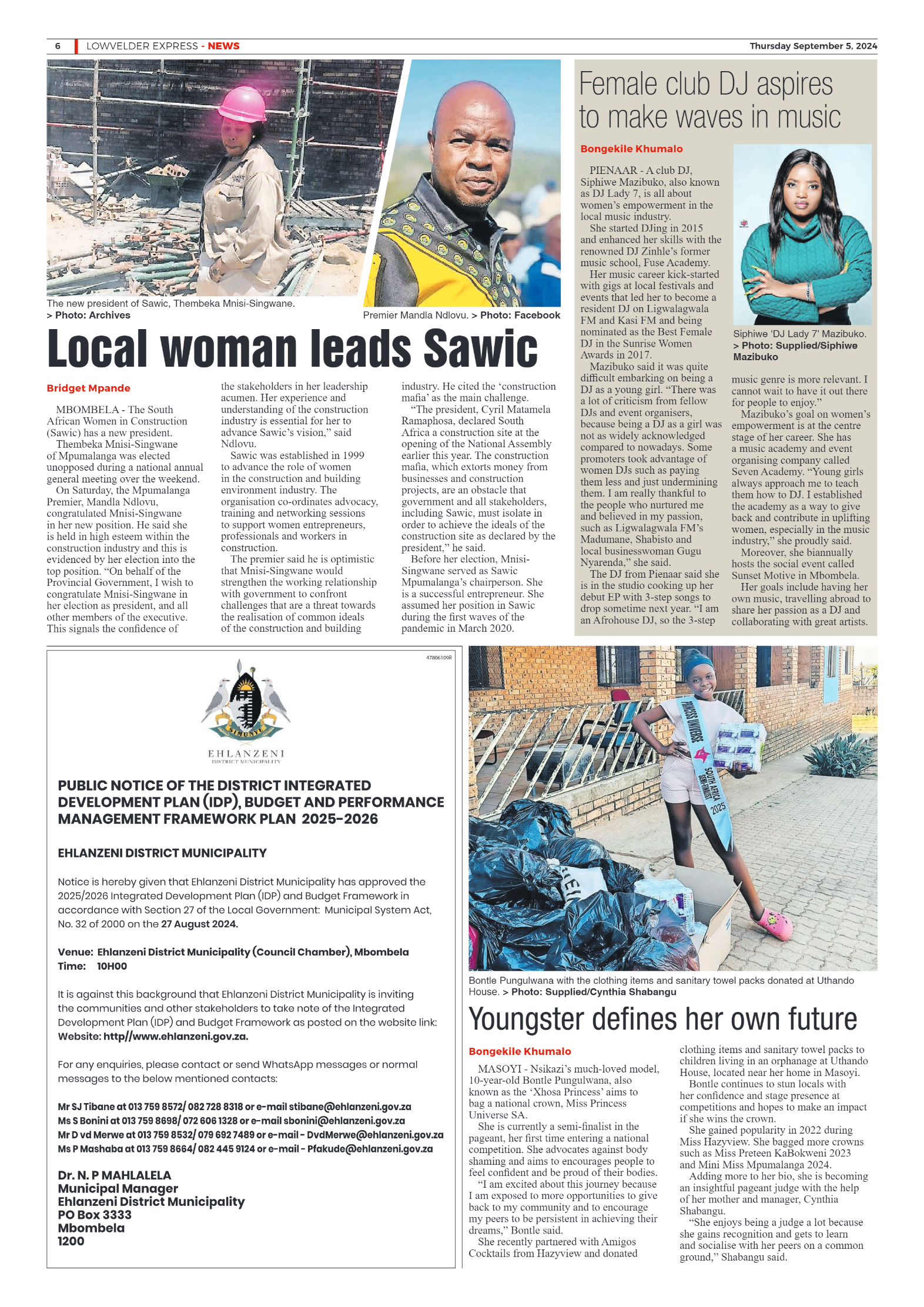Lowvelder Express 5 September 2024 page 6