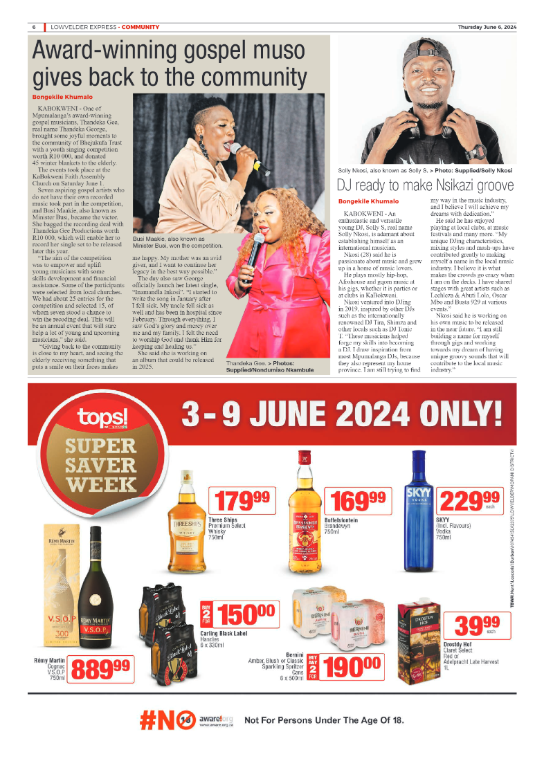 Lowvelder Express 6 June 2024 page 6