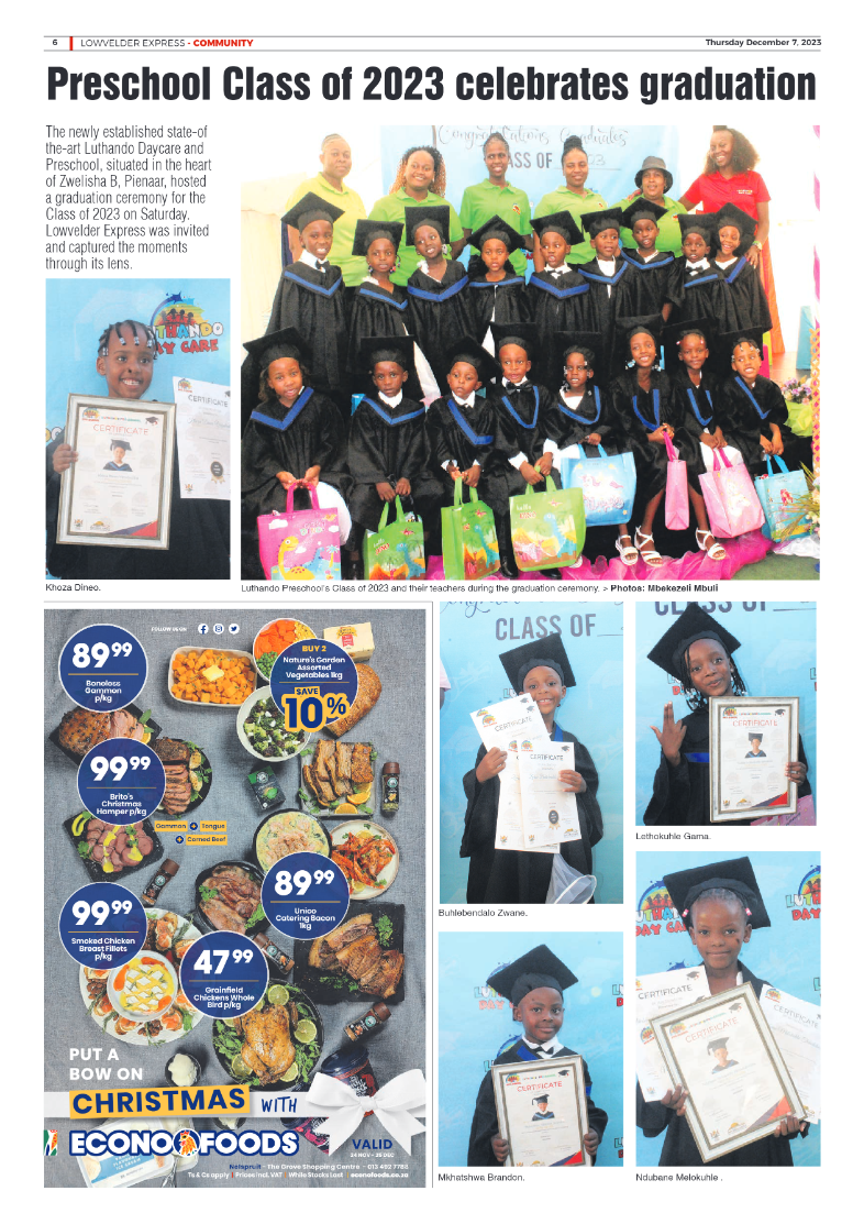 Lowvelder Express 7 December 2023 page 6