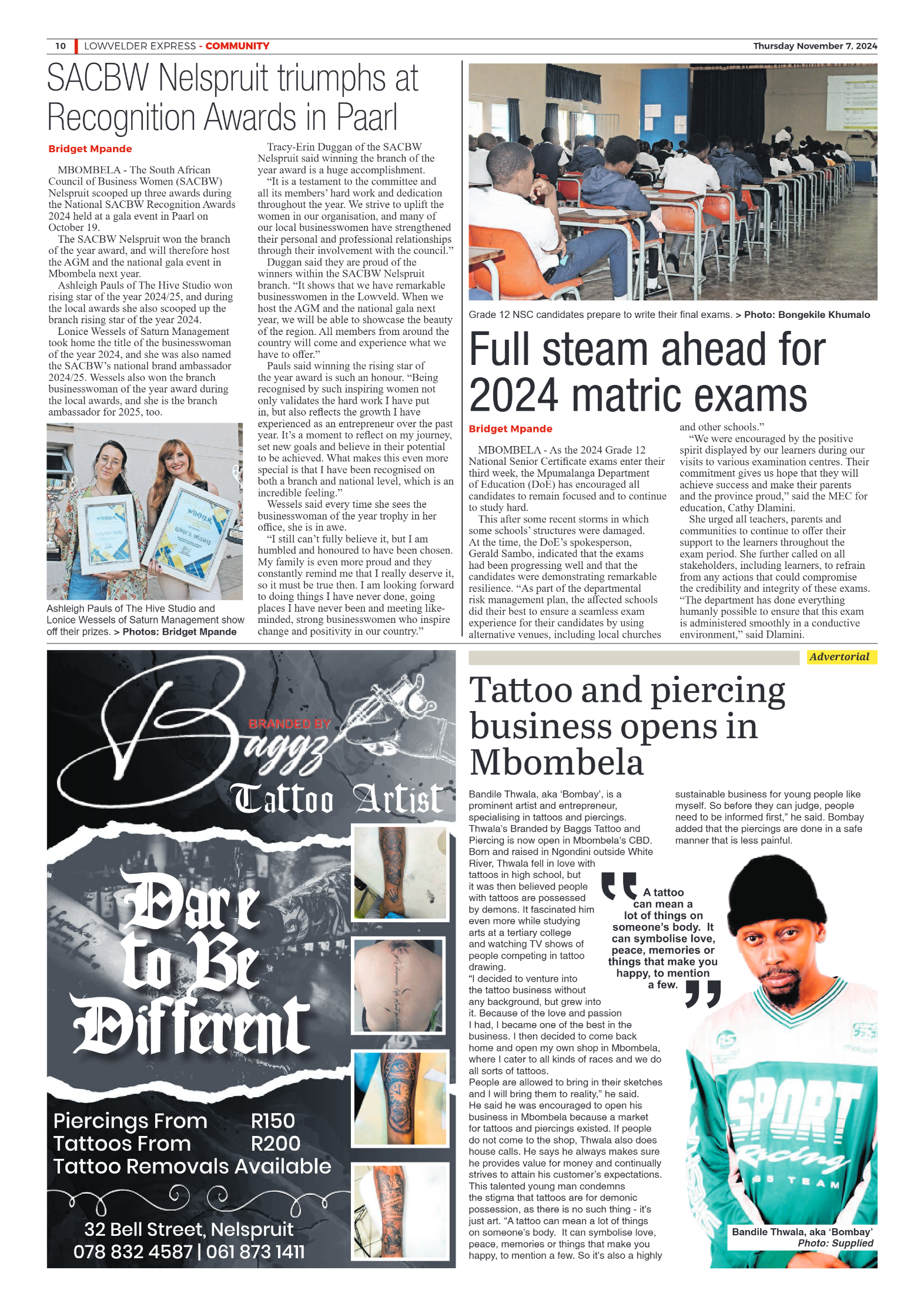 Lowvelder Express 7 November 2024 page 10