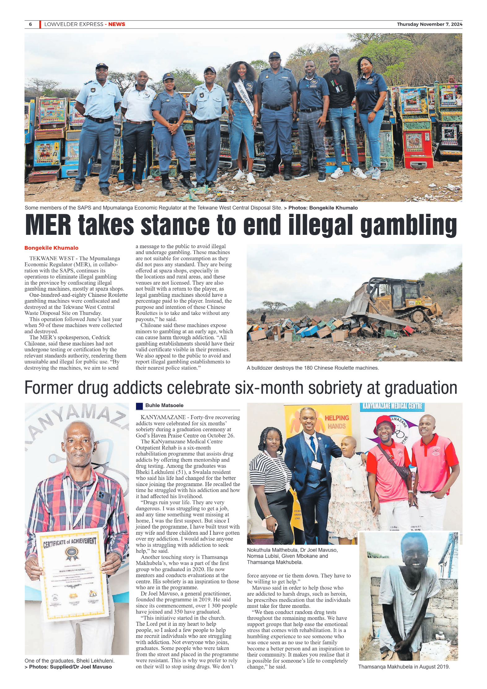 Lowvelder Express 7 November 2024 page 6