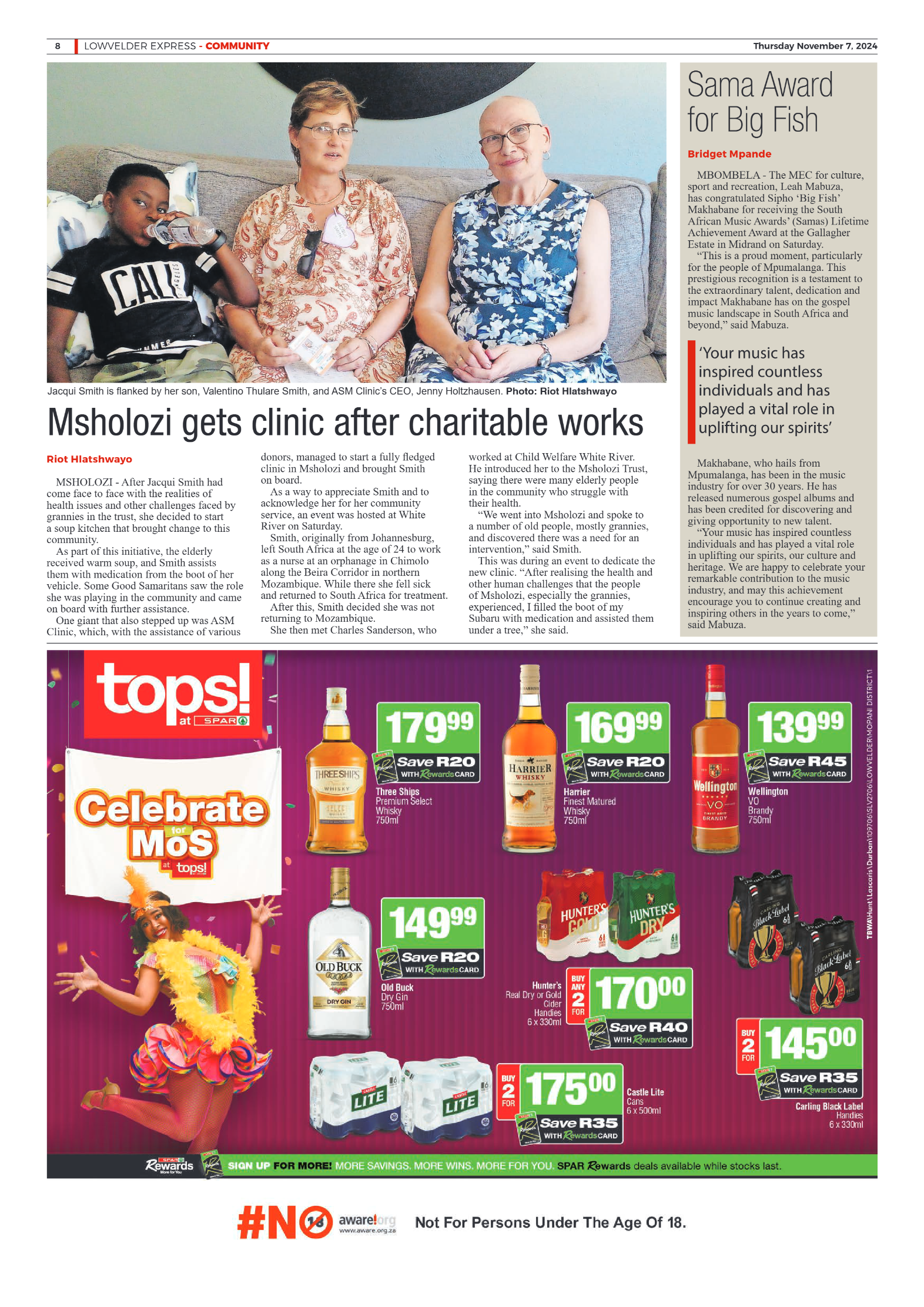 Lowvelder Express 7 November 2024 page 8