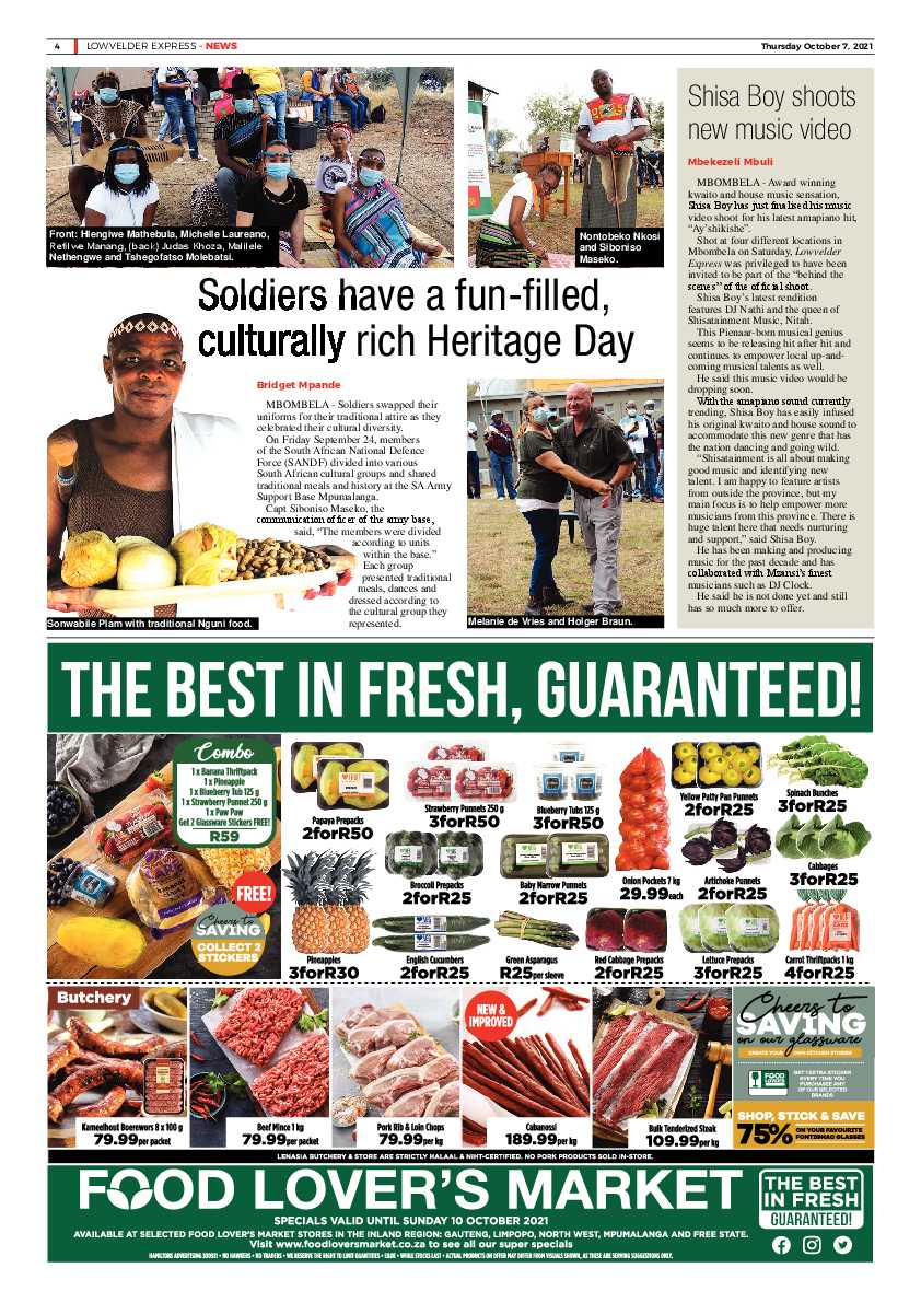Lowvelder Express 7 October 2021 page 4