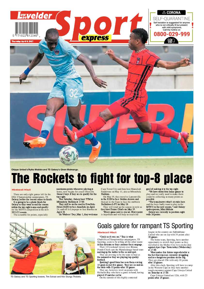 Lowvelder Express 8 April 2021 page 8
