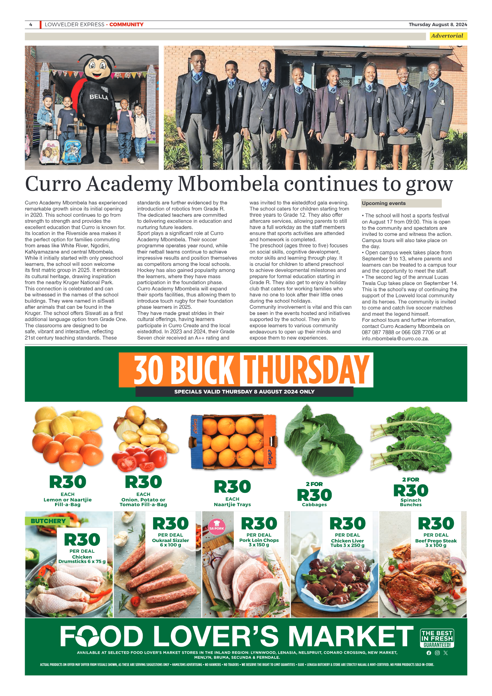 Lowvelder Express 8 August 2024 page 4
