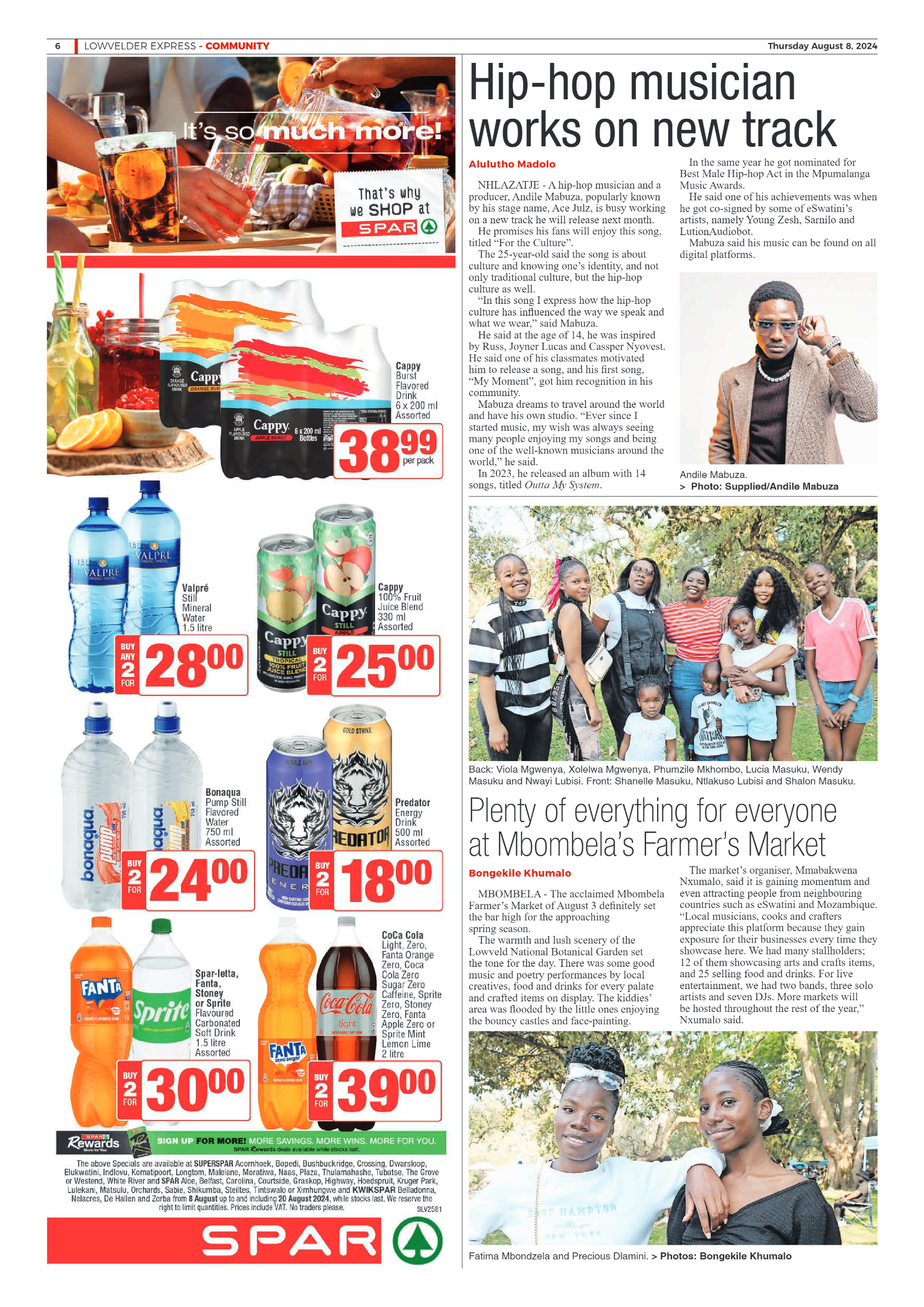 Lowvelder Express 8 August 2024 page 6