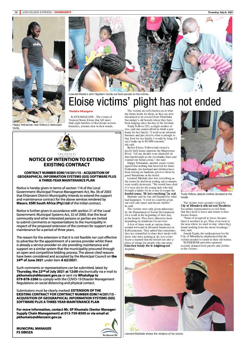Lowvelder Express 8 July 2021 page 10