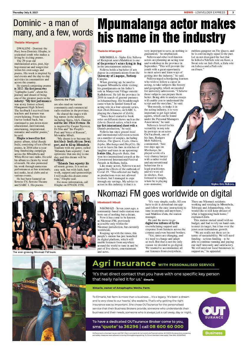 Lowvelder Express 8 July 2021 page 3
