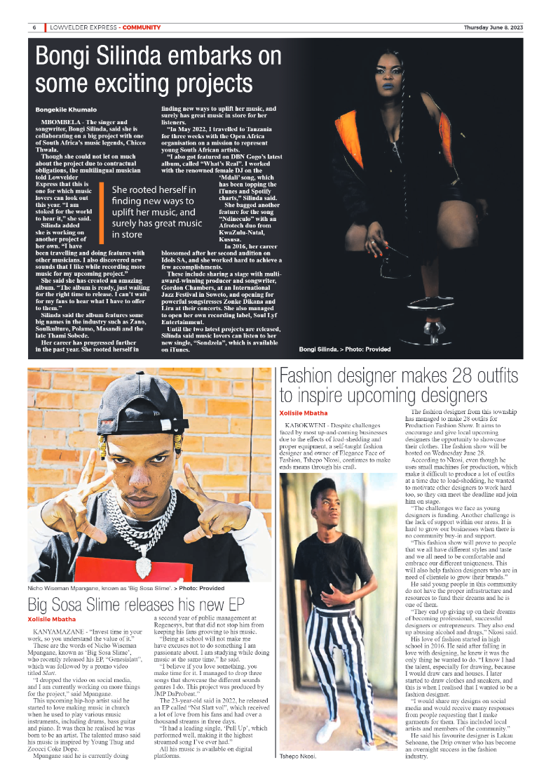 Lowvelder Express 8 June 2023 page 6