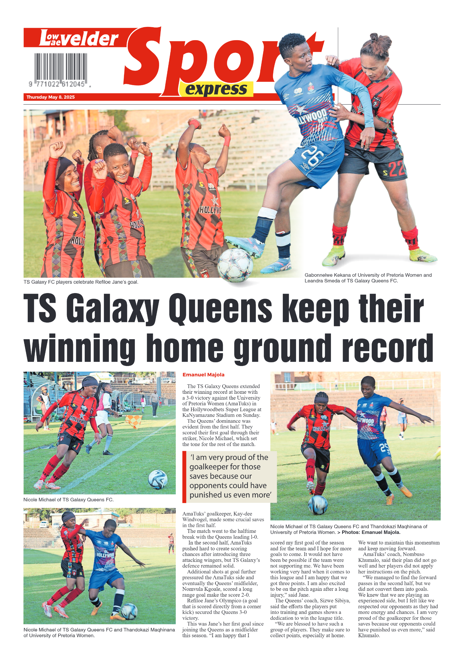 Lowvelder Express 8 May 2025 page 12