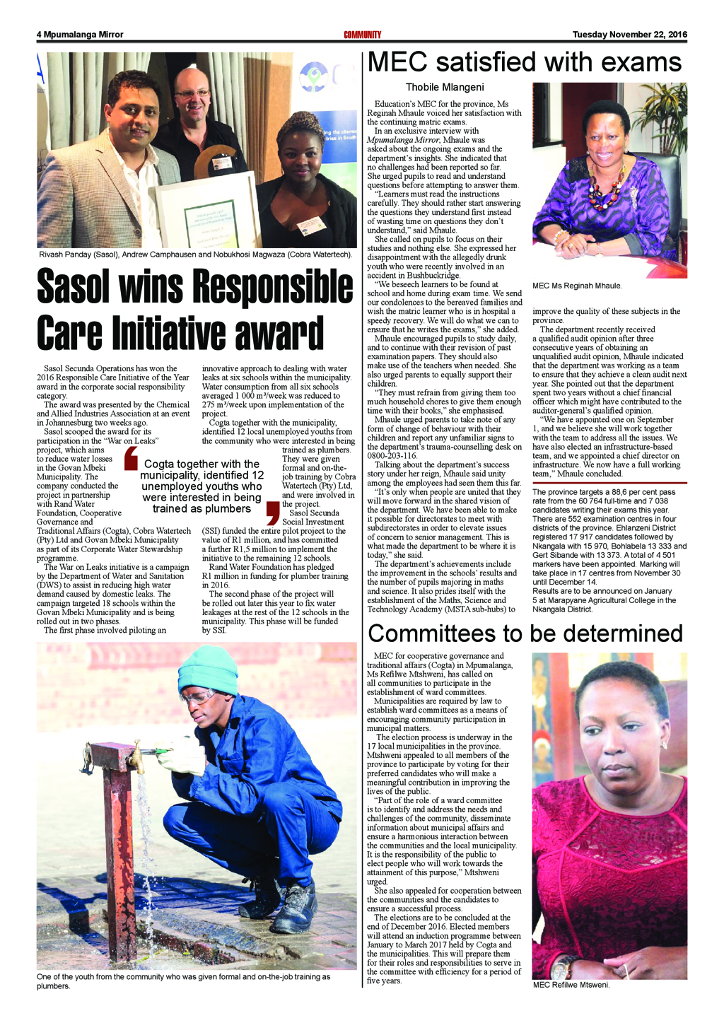 MP Mirror 22 November 2016 page 4