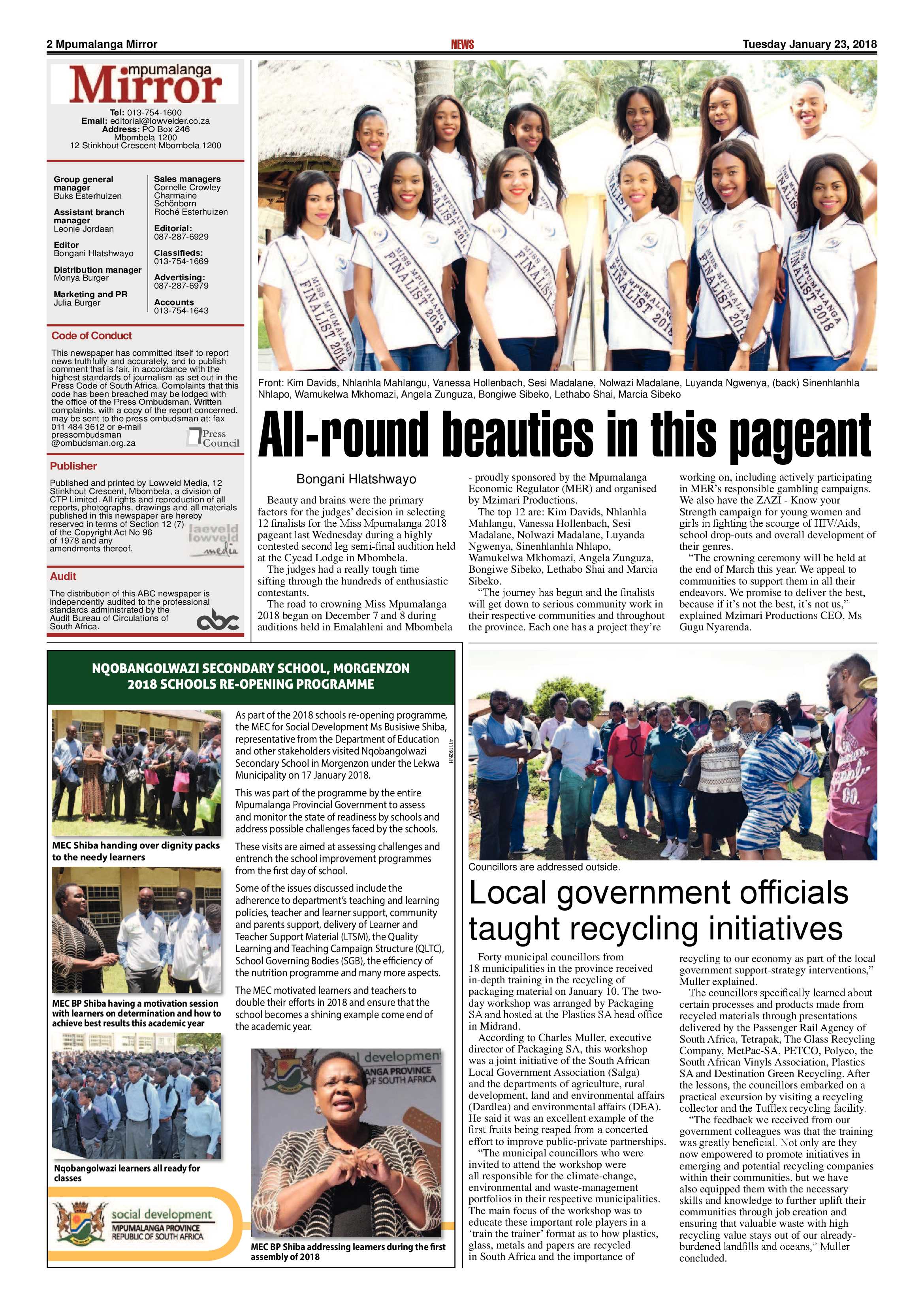 MP Mirror 23 January 2018 page 2