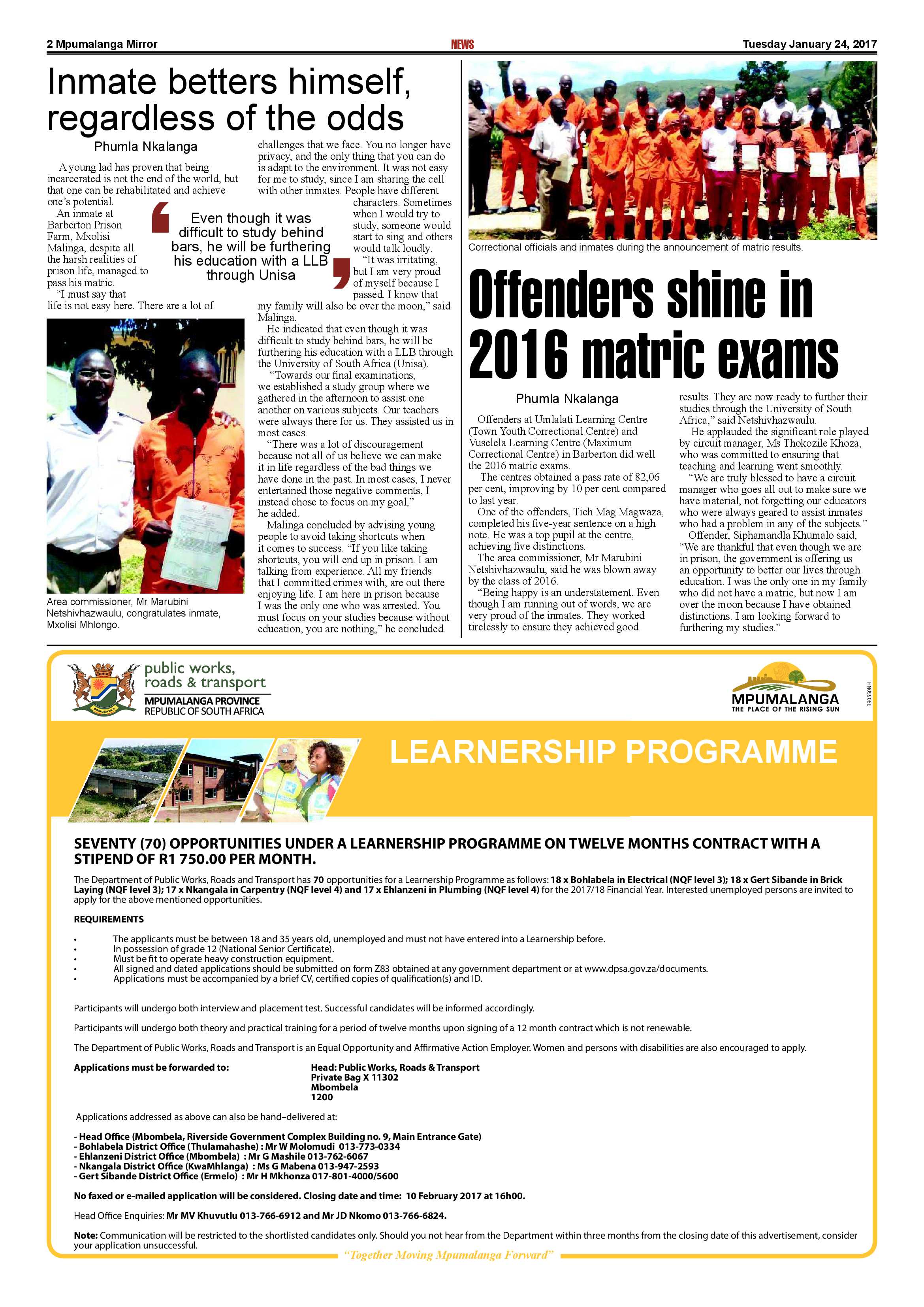 MP Mirror 24 January 2017 page 2