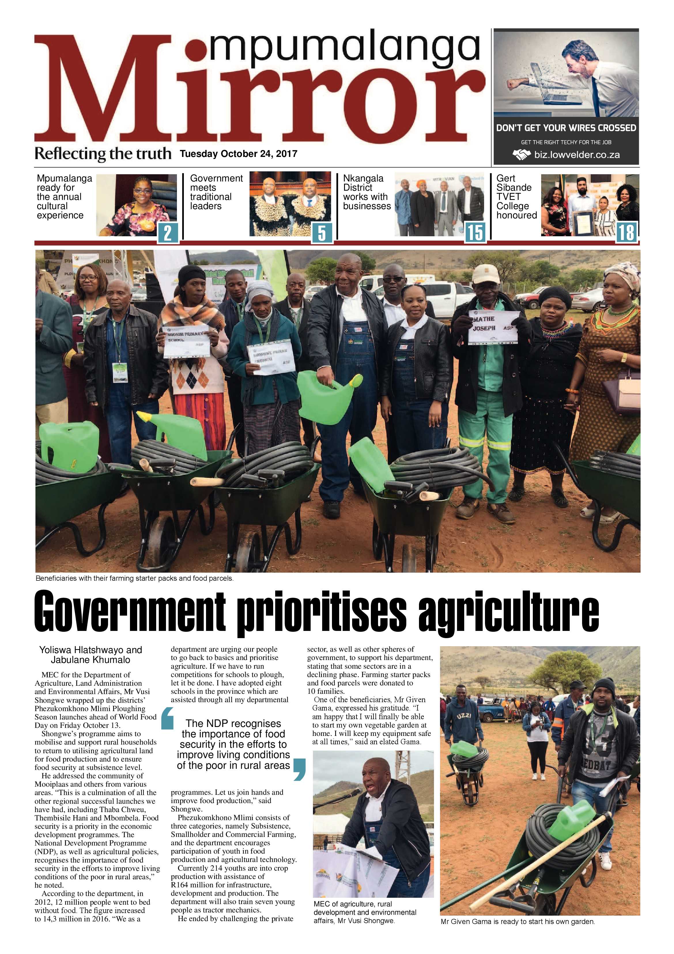 MP Mirror 24 October 2017 page 1