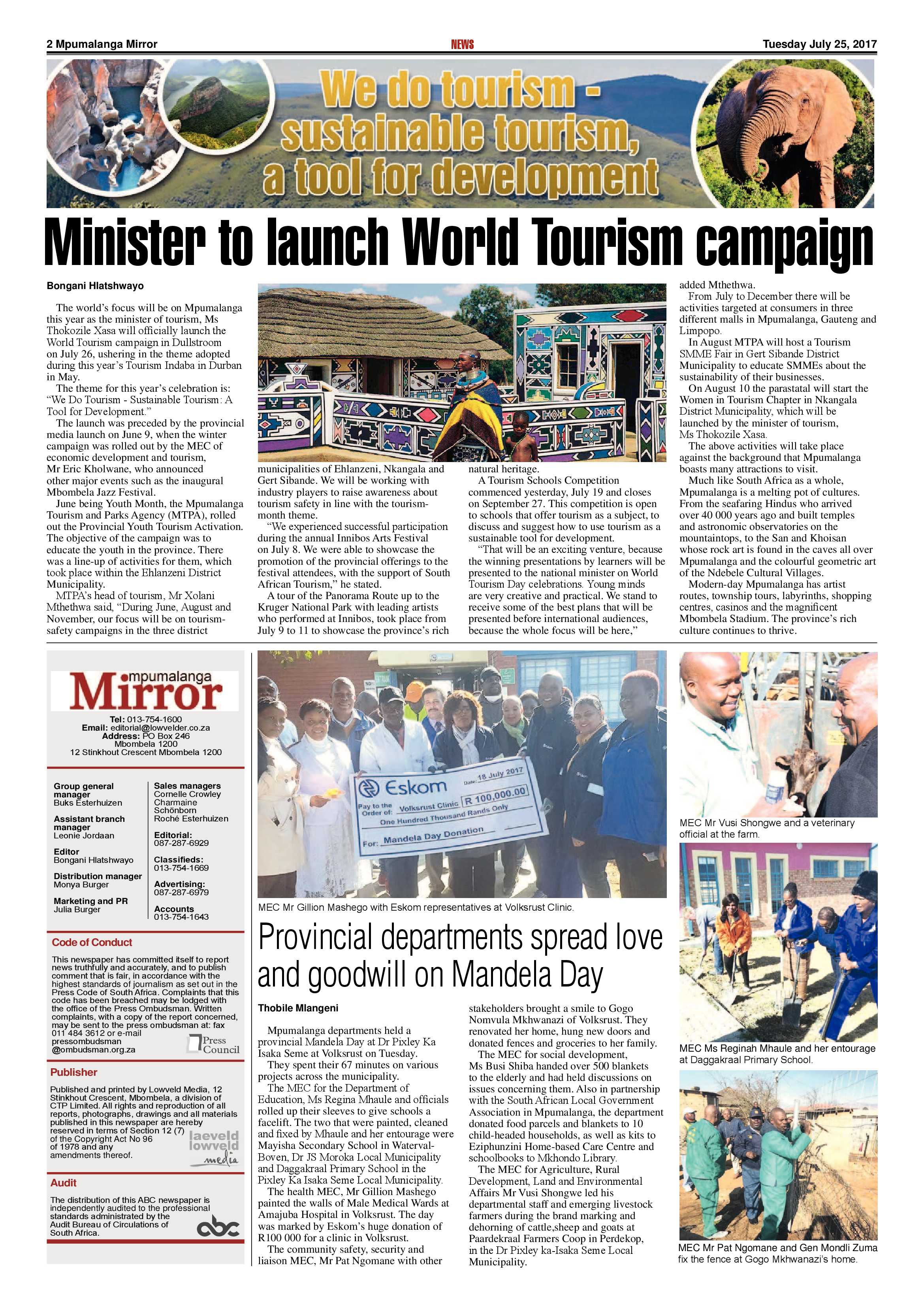 Mpumalanga Mirror 25 July 2017 page 2