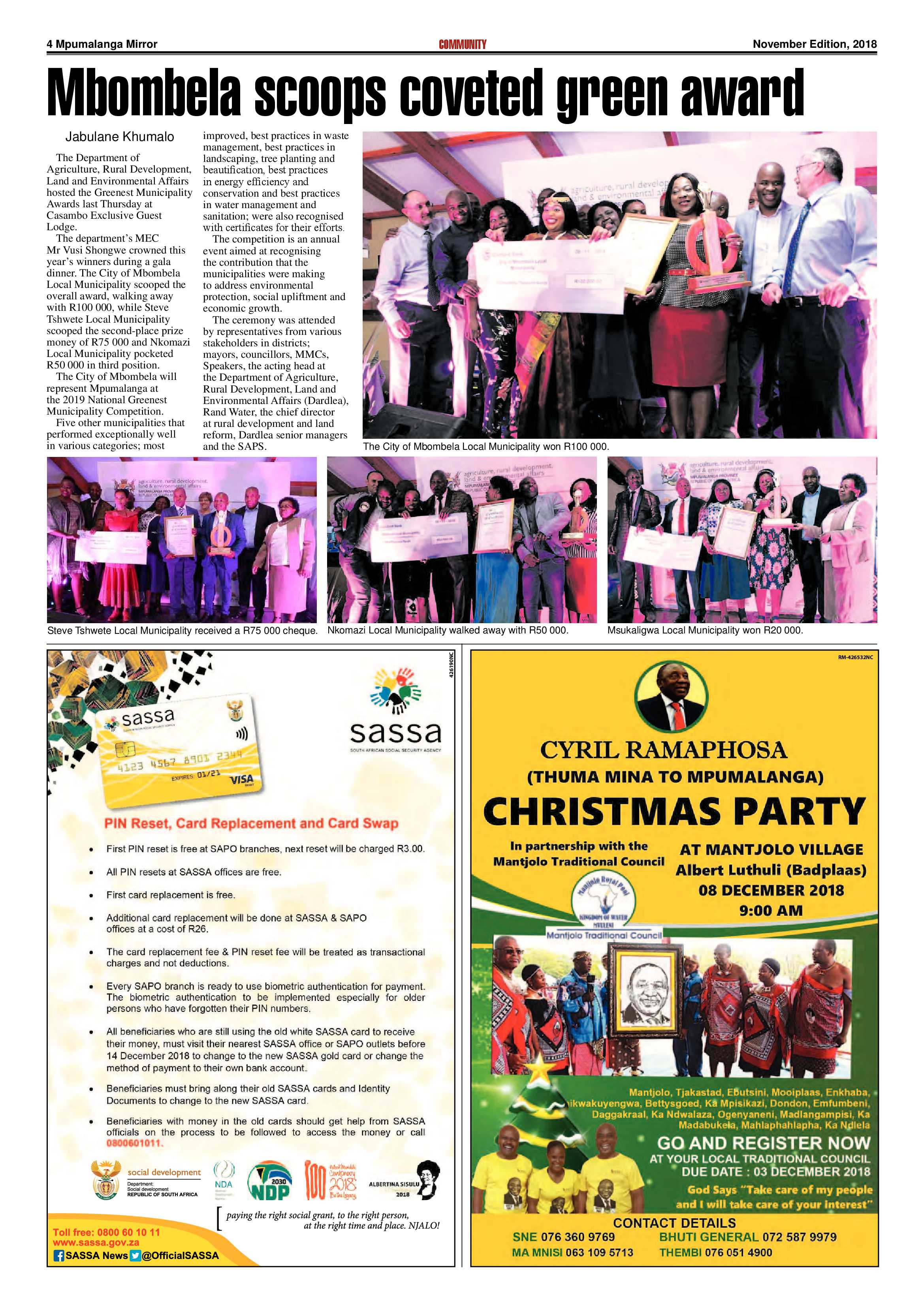 MP Mirror November Edition 2018 page 4