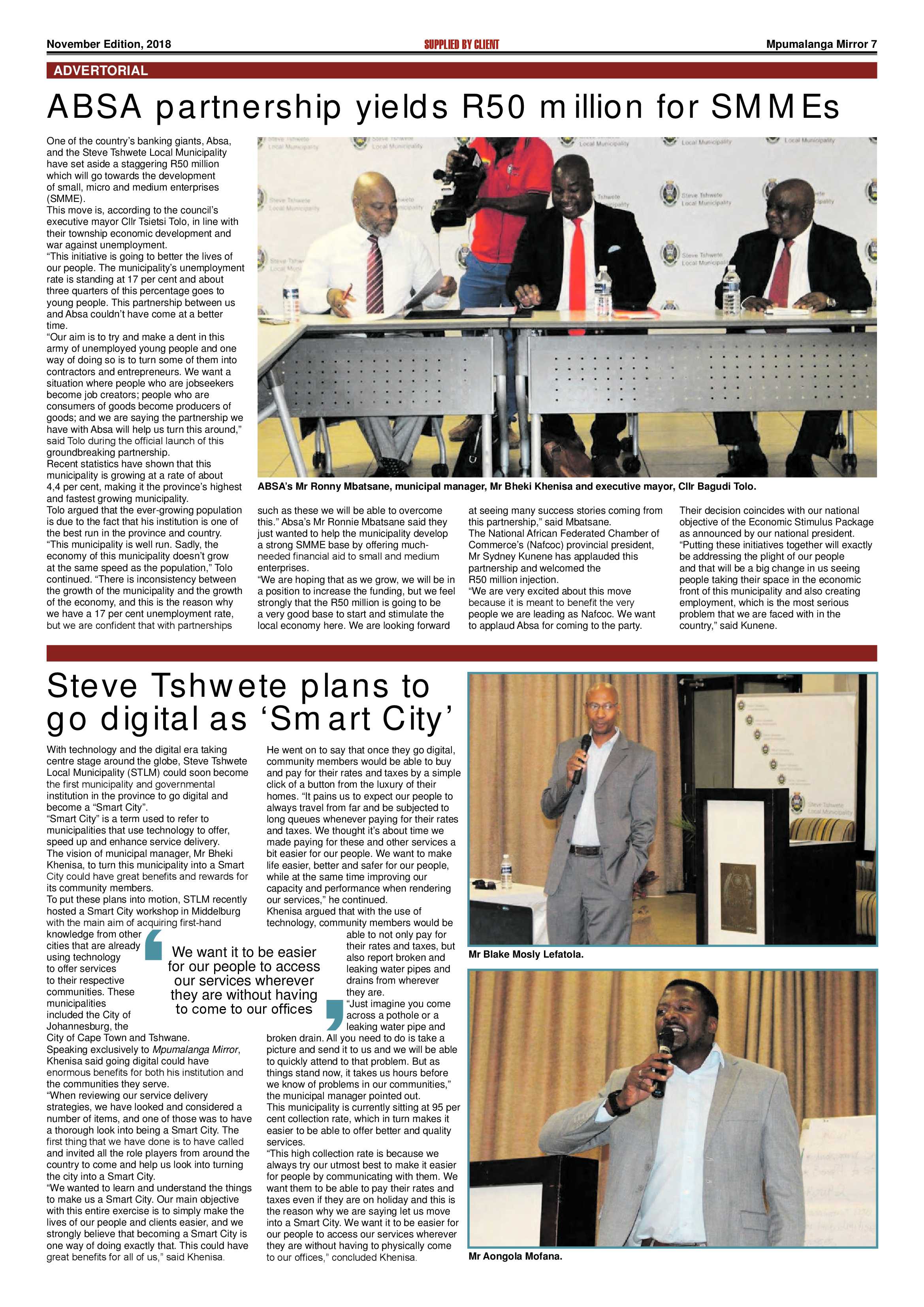 MP Mirror November Edition 2018 page 7