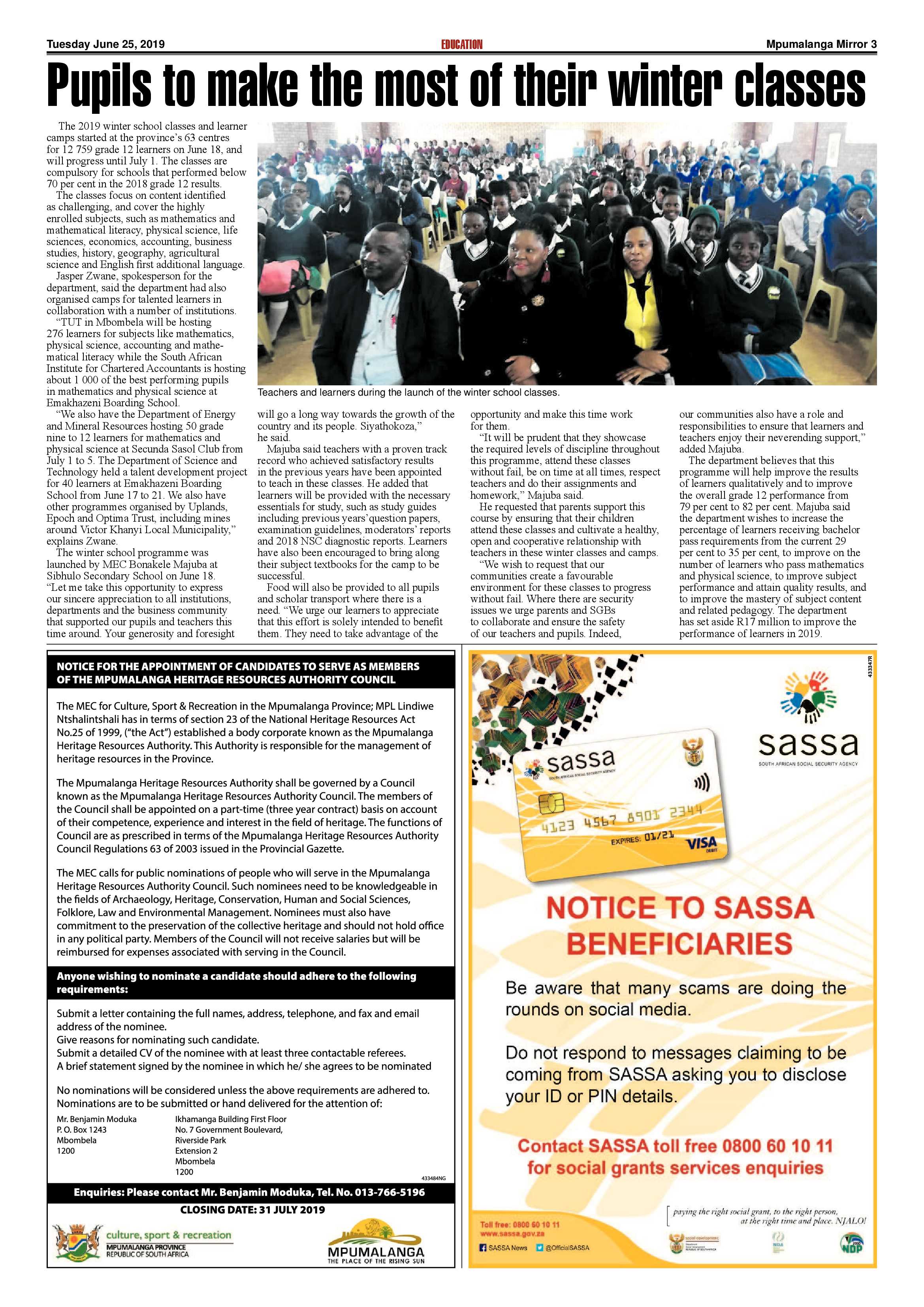 MP Mirror June Edition 2019 page 3