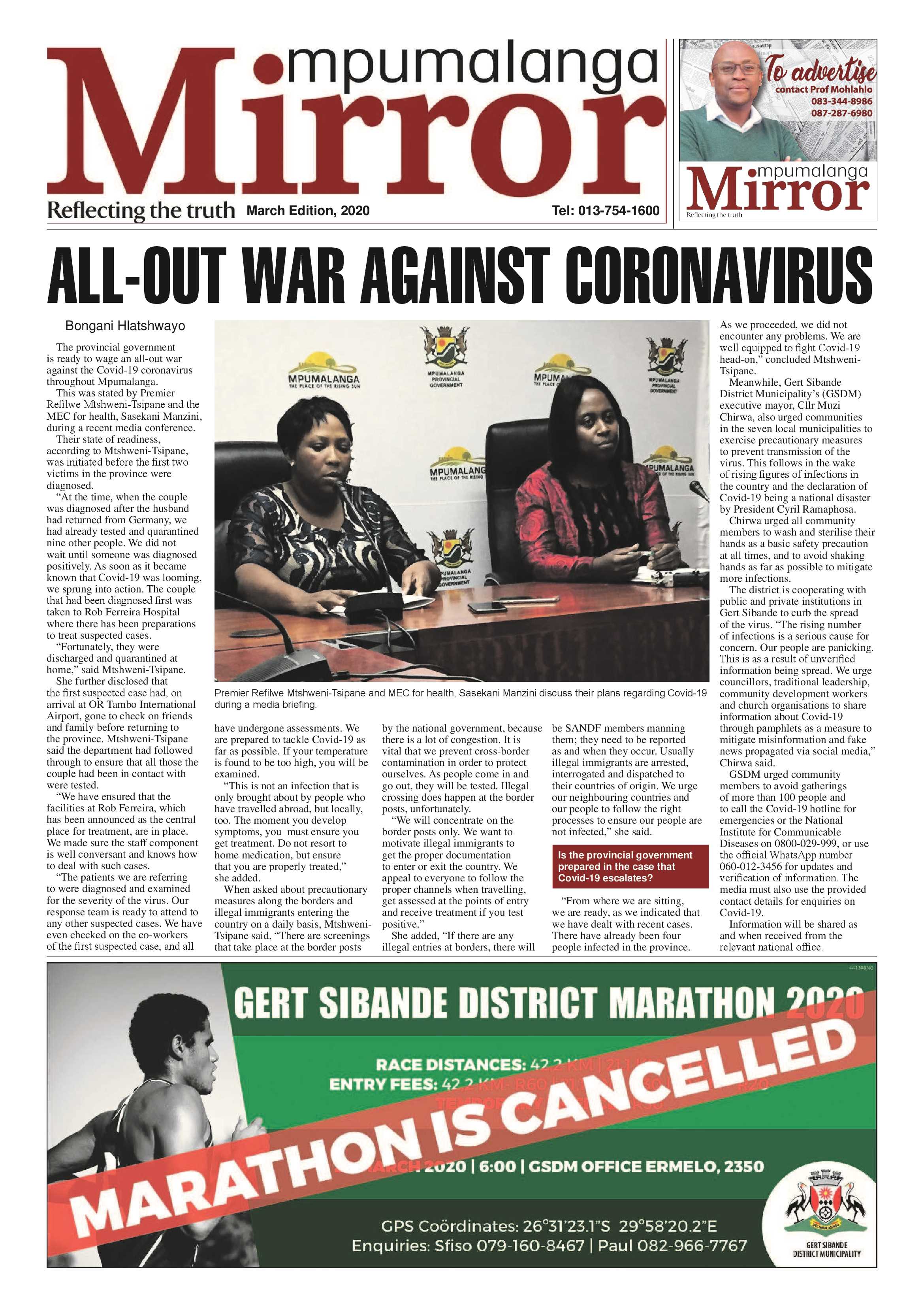 MP Mirror March Edition 2020 page 1
