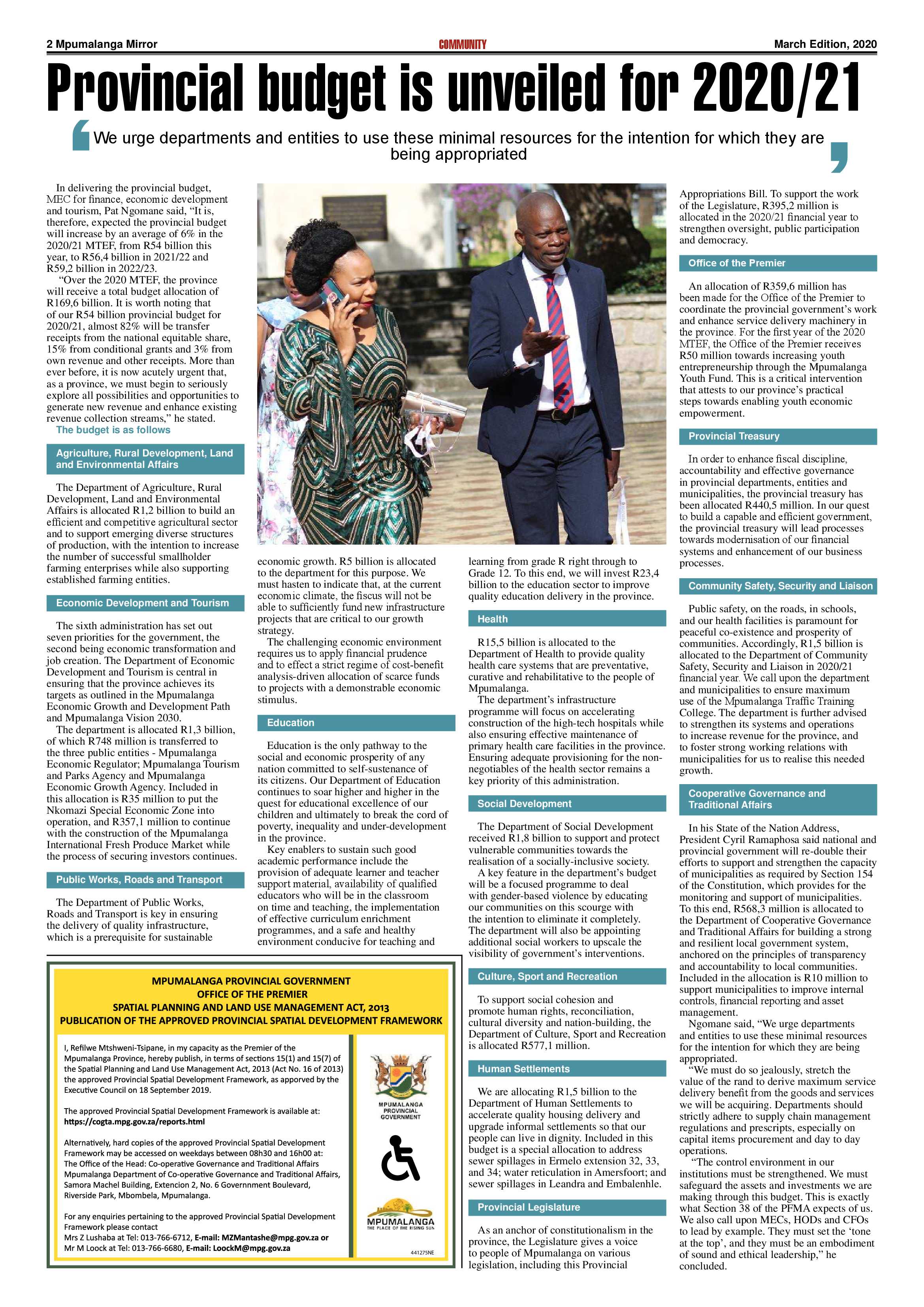 MP Mirror March Edition 2020 page 2