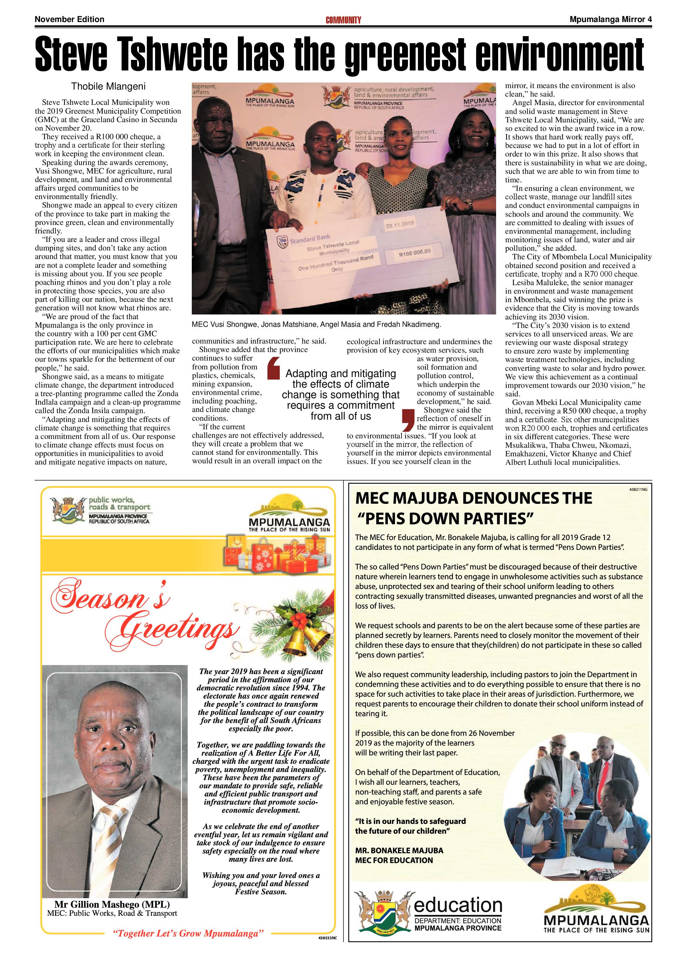 MP Mirror November Edition 2019 page 4