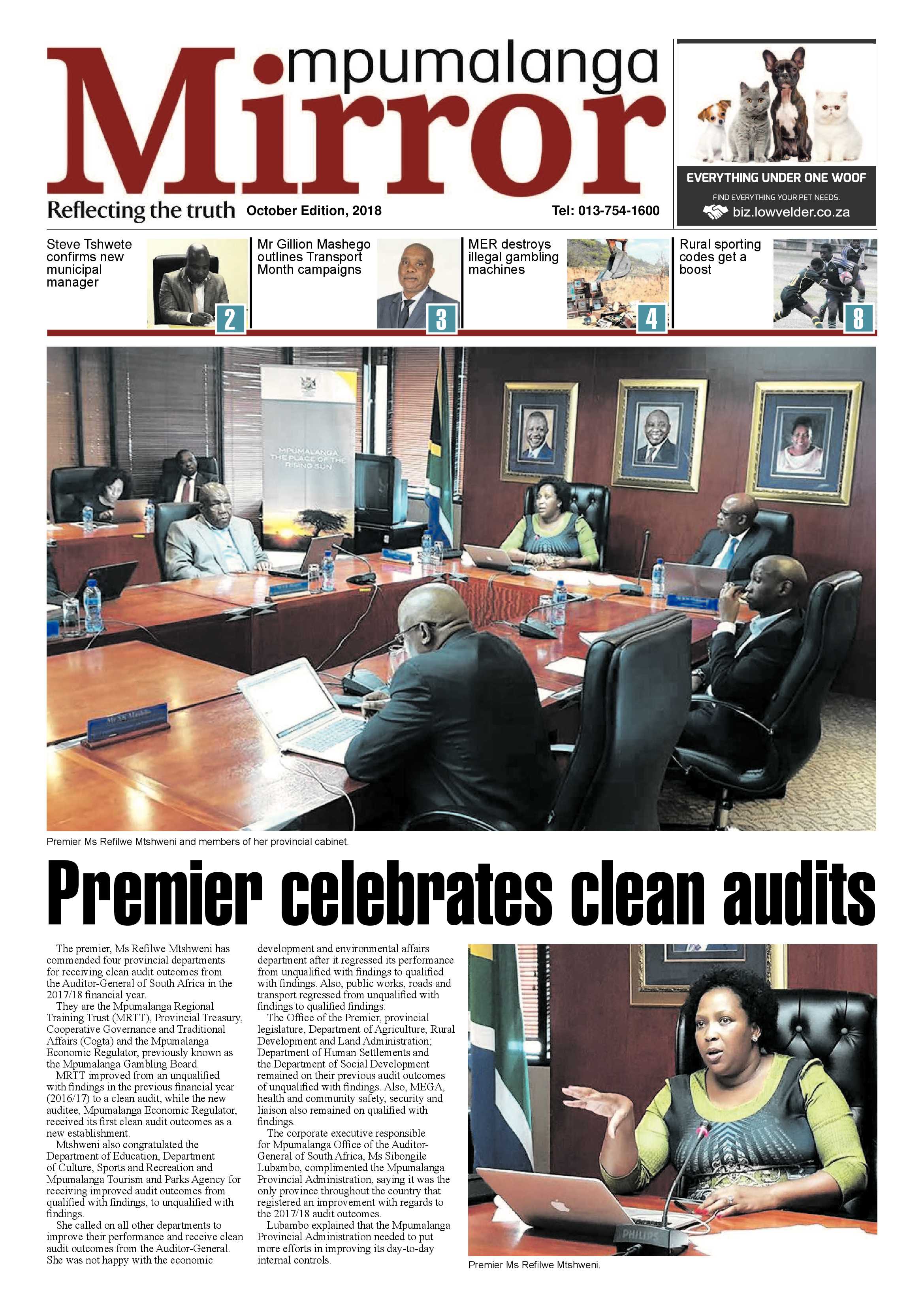 MP Mirror October Edition 2018 page 1