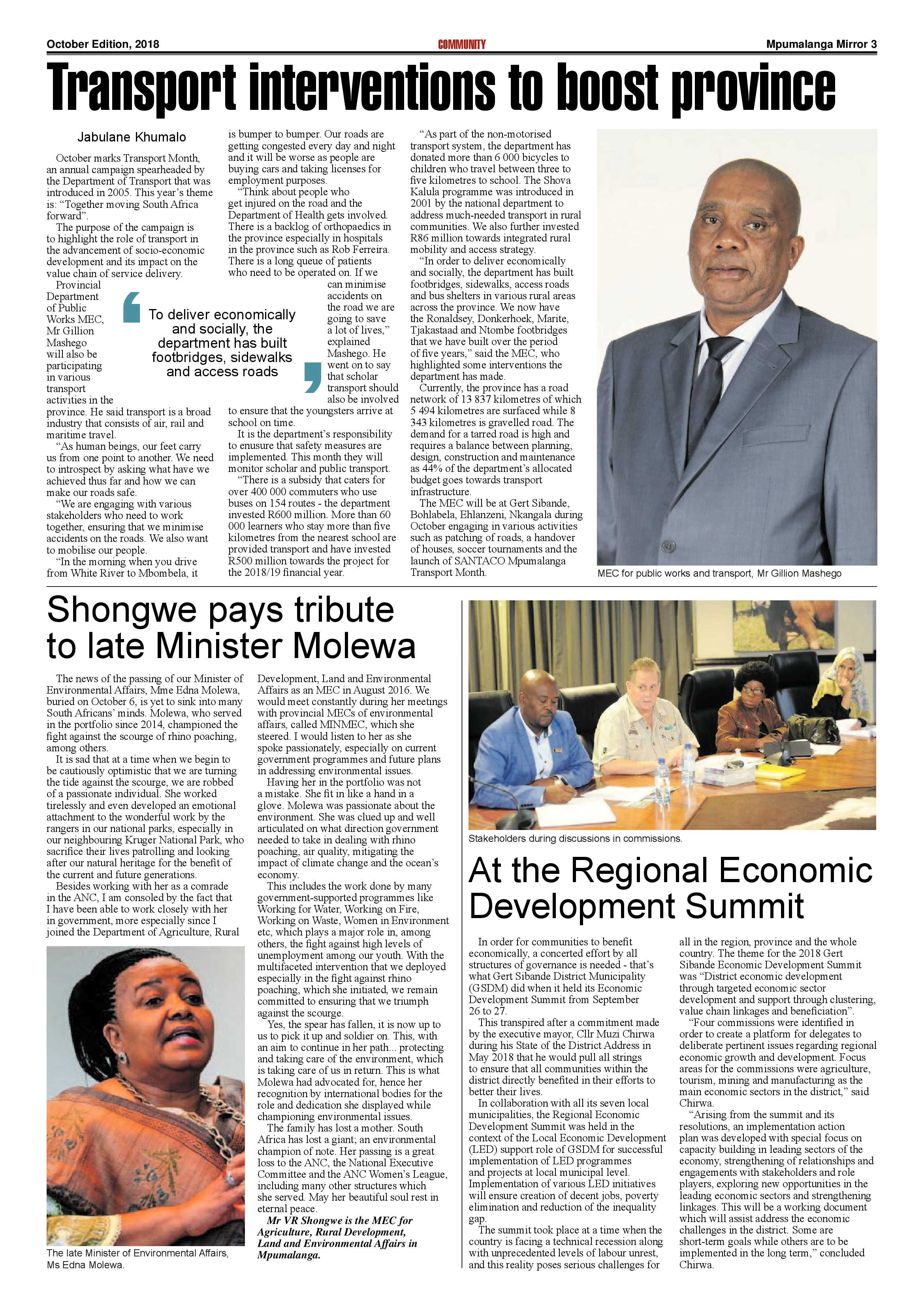 MP Mirror October Edition 2018 page 3