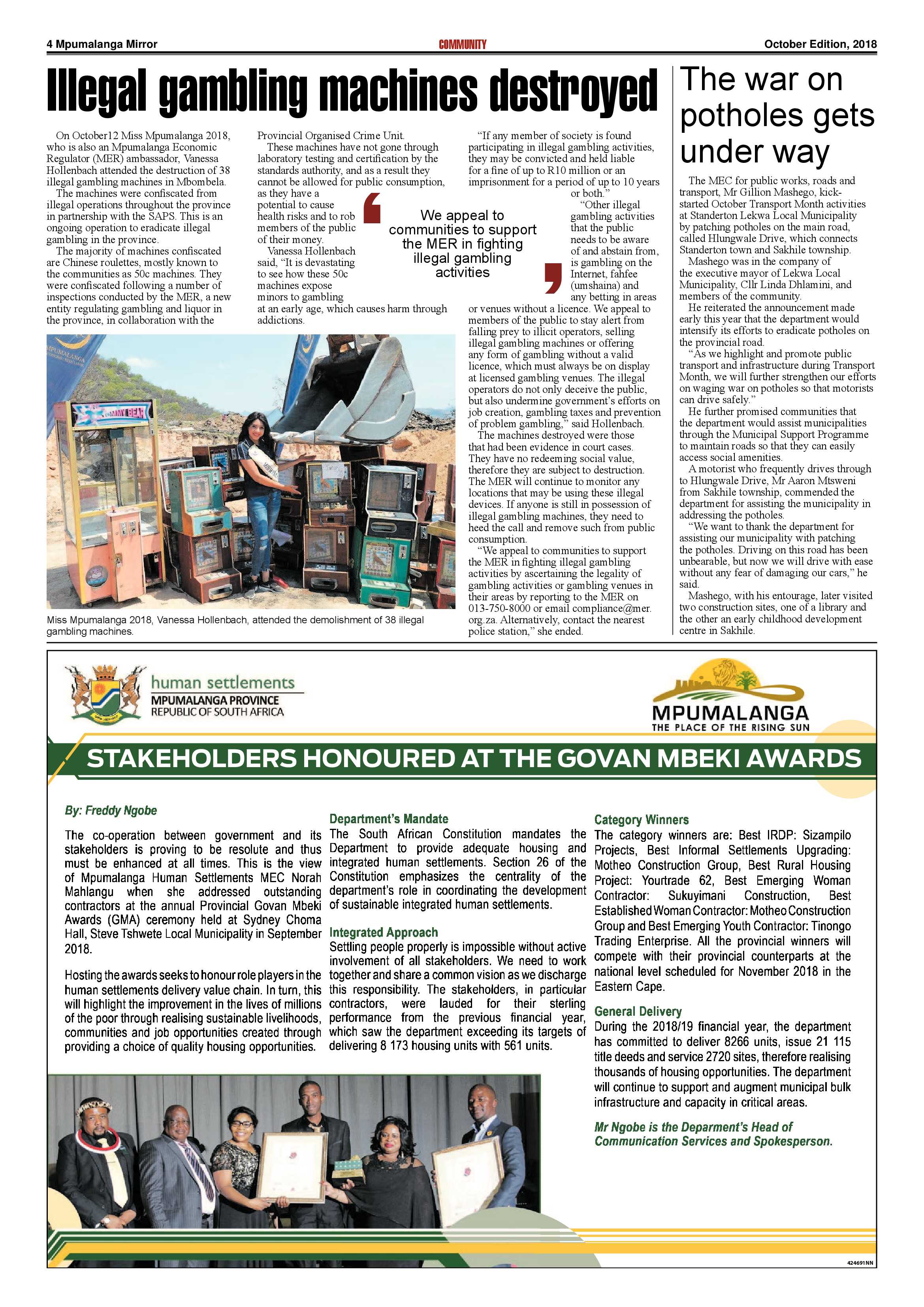 MP Mirror October Edition 2018 page 4