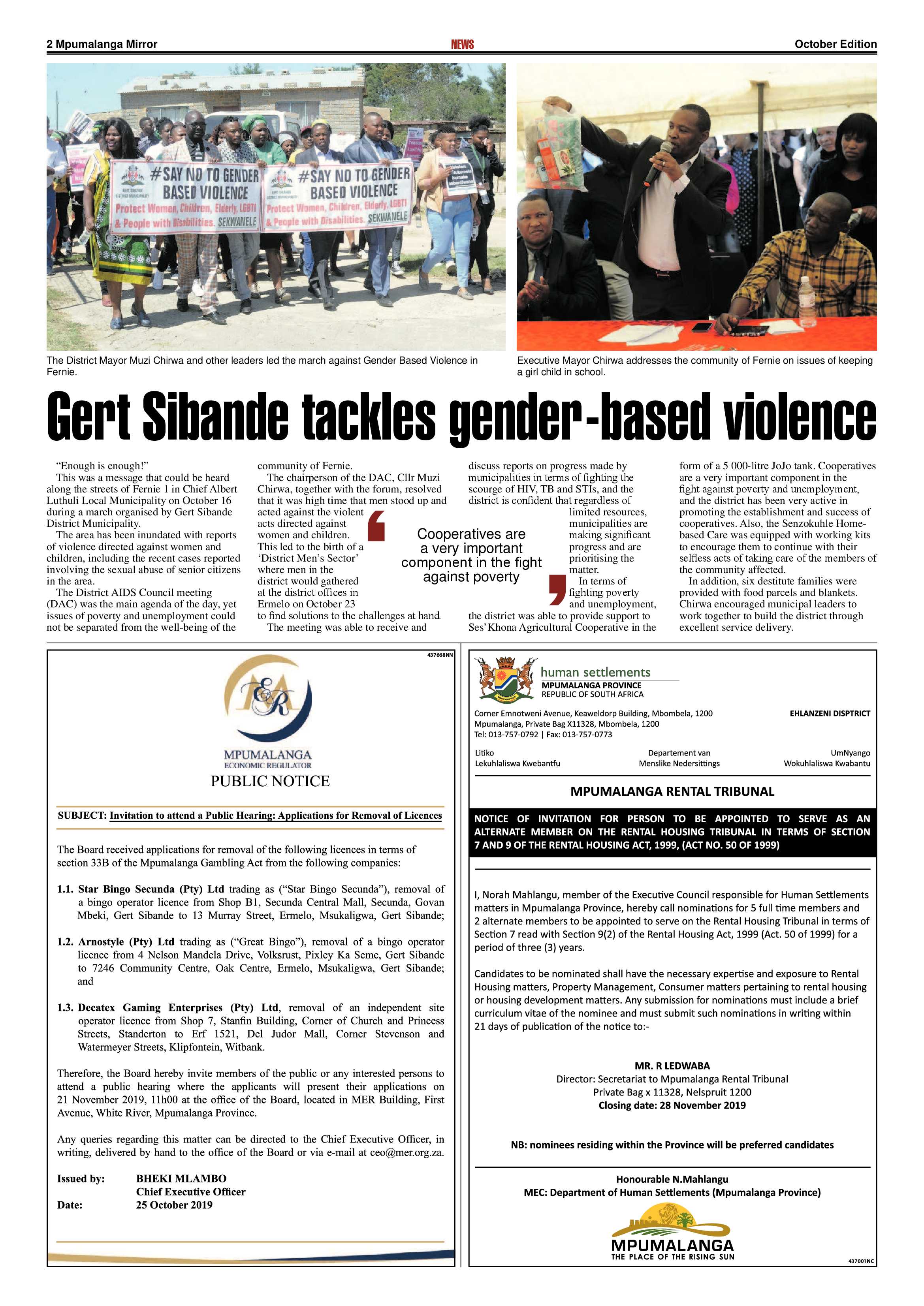 MP Mirror October Edition 2019 page 2