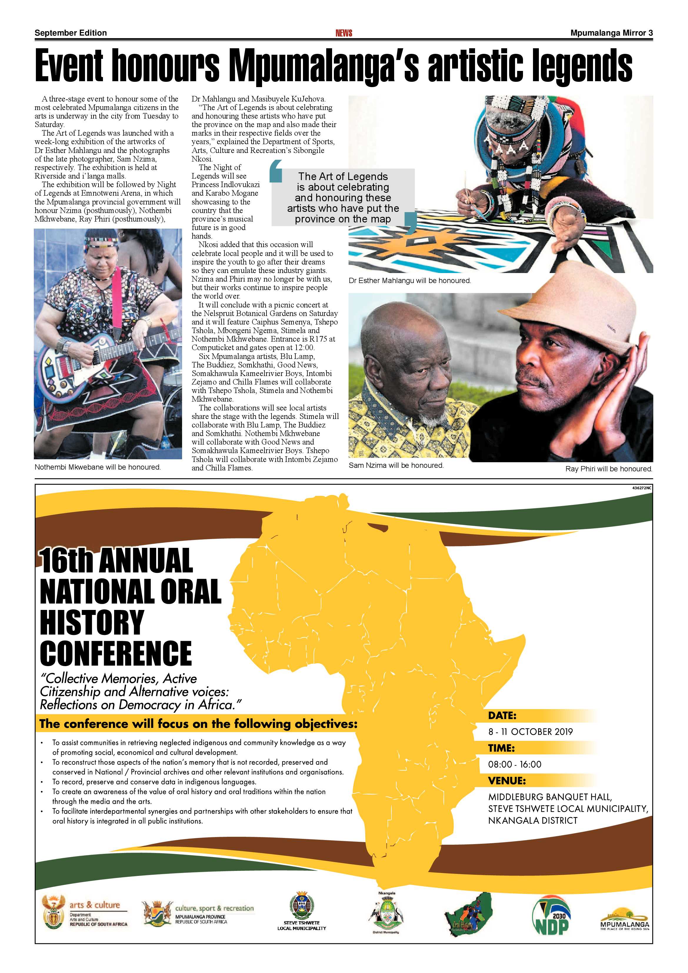 Mpumalanga Mirror 24 September 2019 page 3