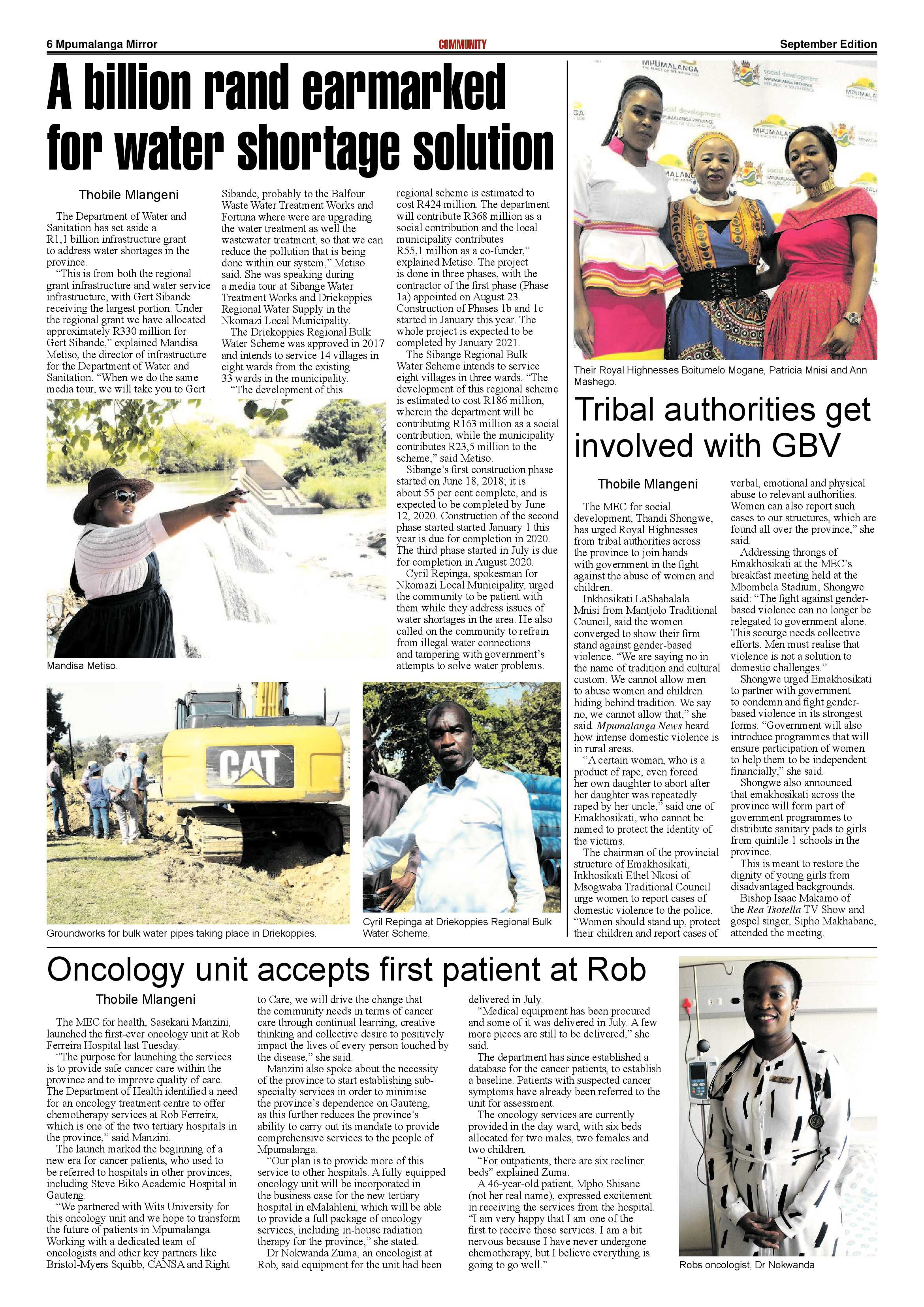 Mpumalanga Mirror 24 September 2019 page 6