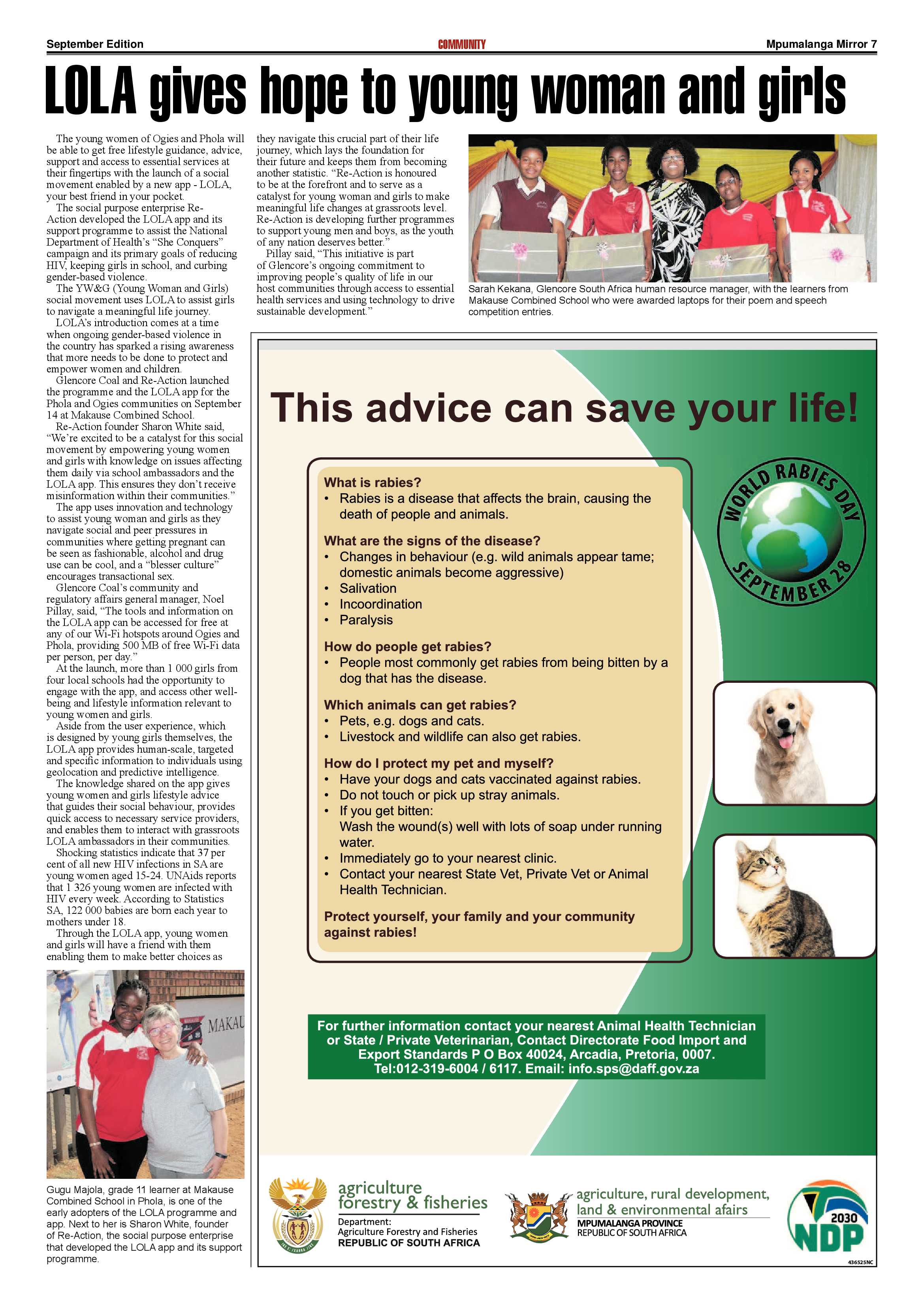 Mpumalanga Mirror 24 September 2019 page 7