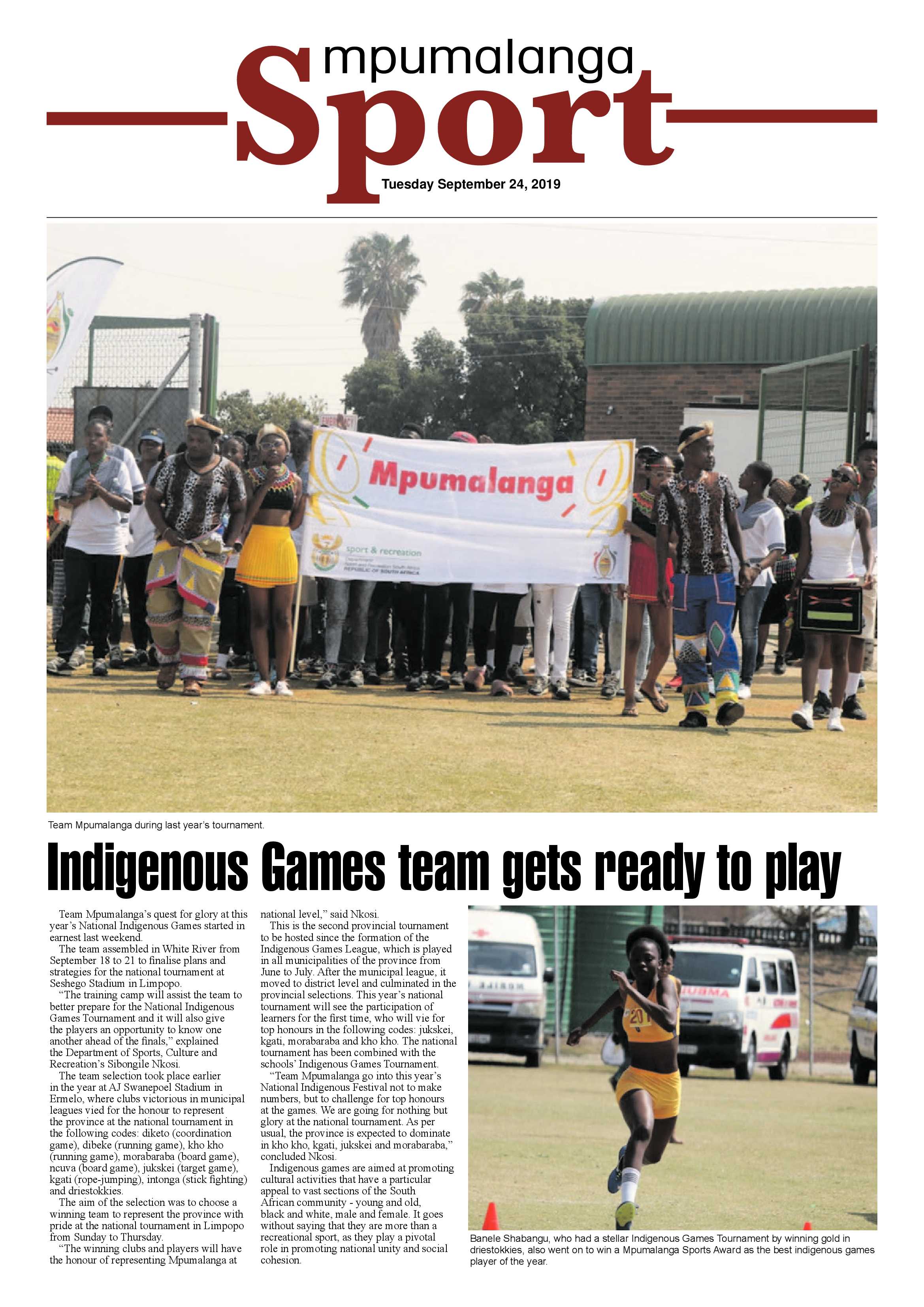 Mpumalanga Mirror 24 September 2019 page 8