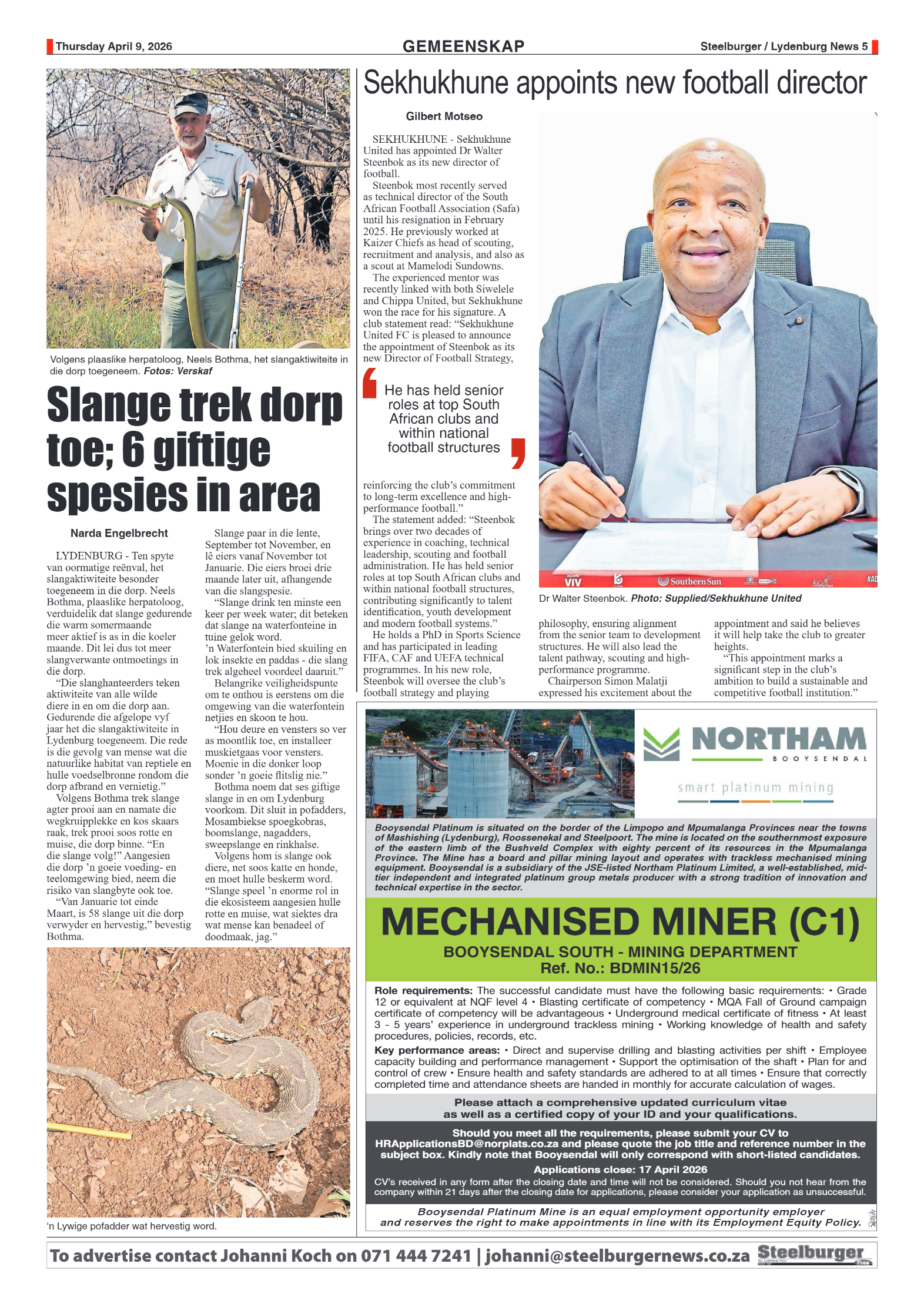 Lowvelder Express 09 April 2026 page 5