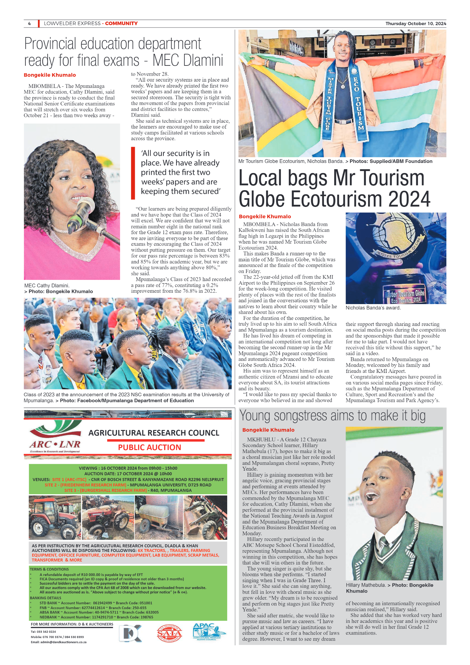 Lowvelder Express 10 October 2024 page 4